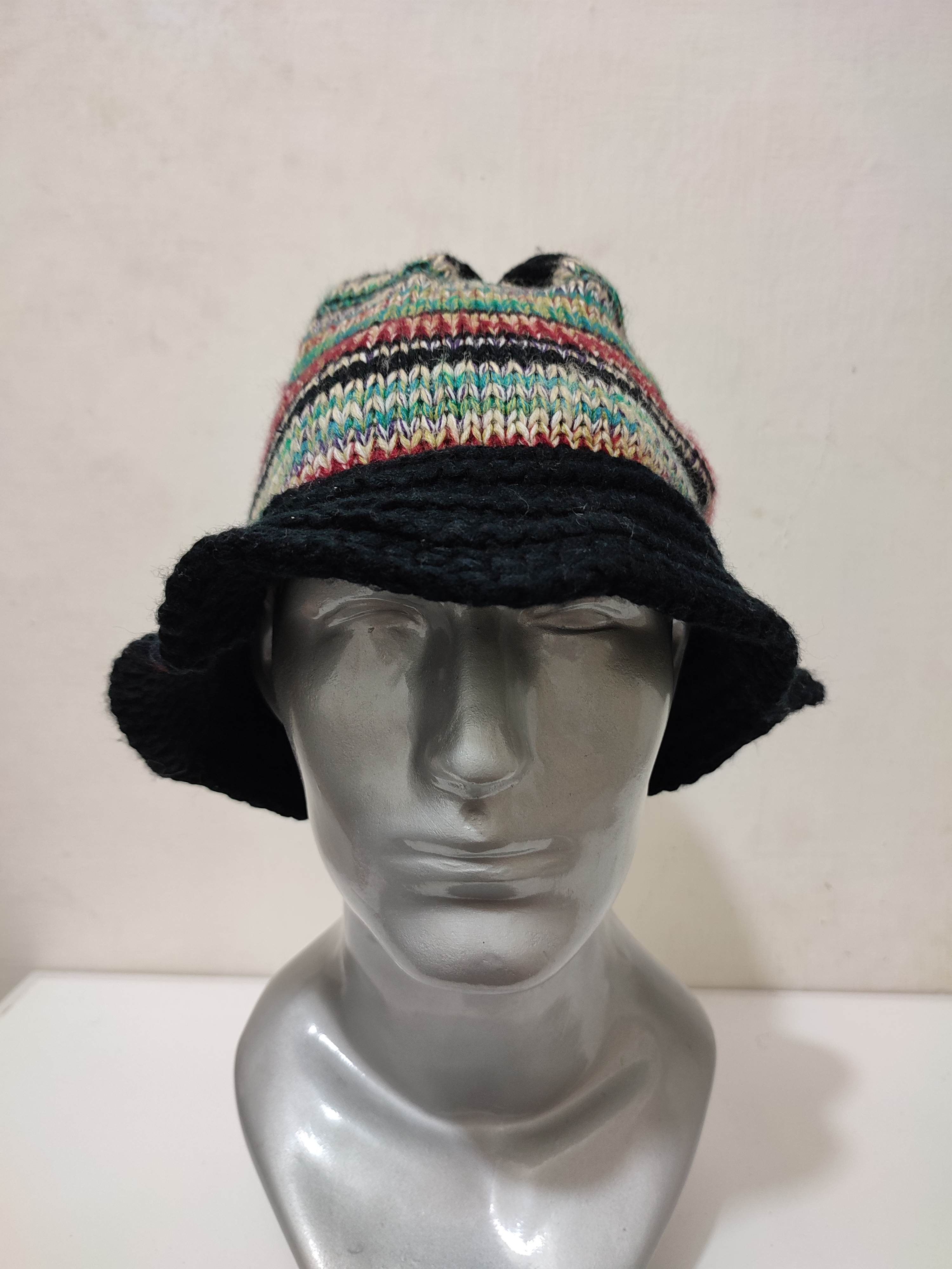 Other 🔥Unknown Japanese Bucket Hats Nice Design Stripe Colour Size ONE SIZE - 1 Thumbnail