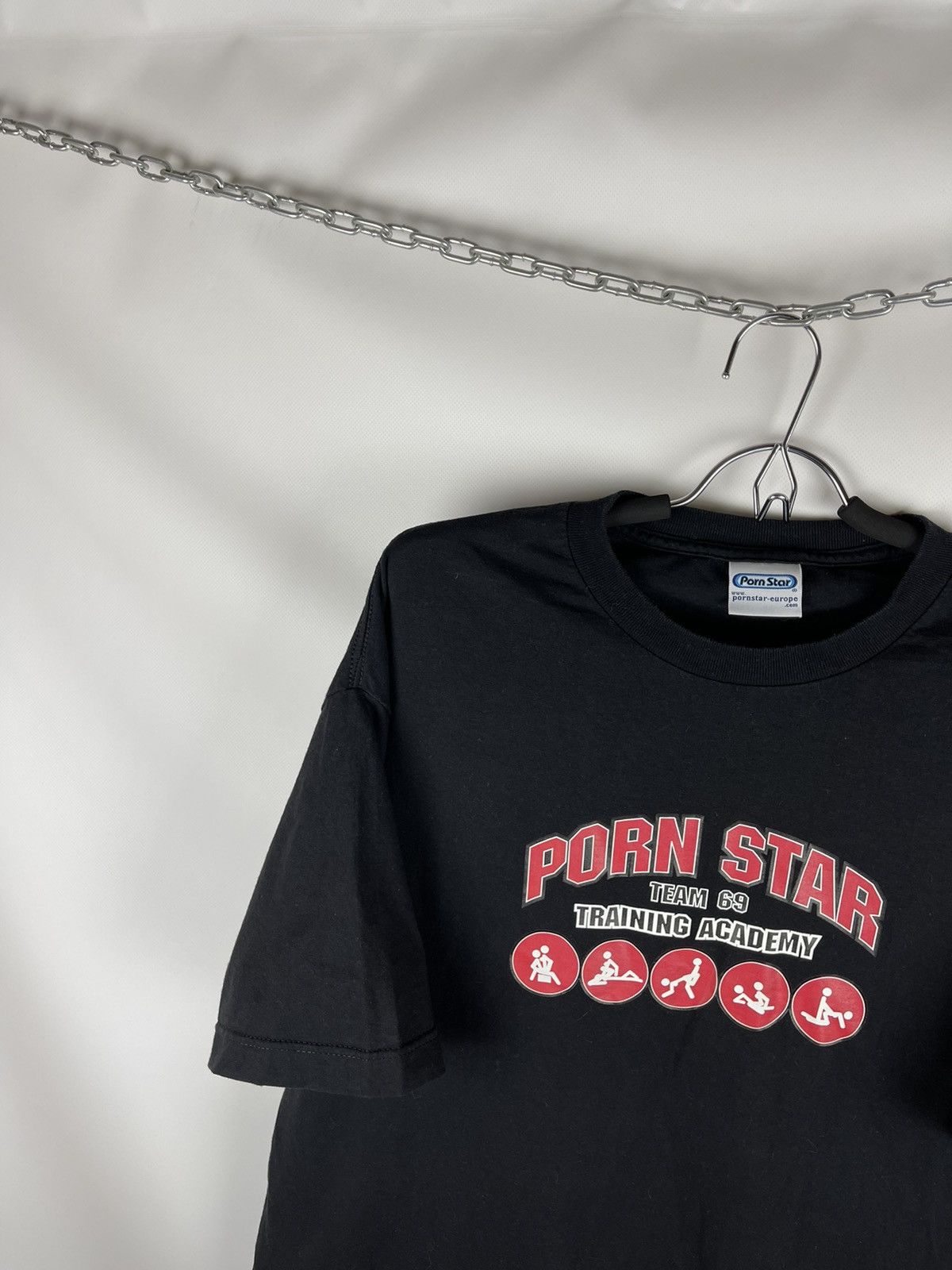 Vintage Pornstar vintage team 69 training academy made in USA tee Size US XL / EU 56 / 4 - 2 Thumbnail