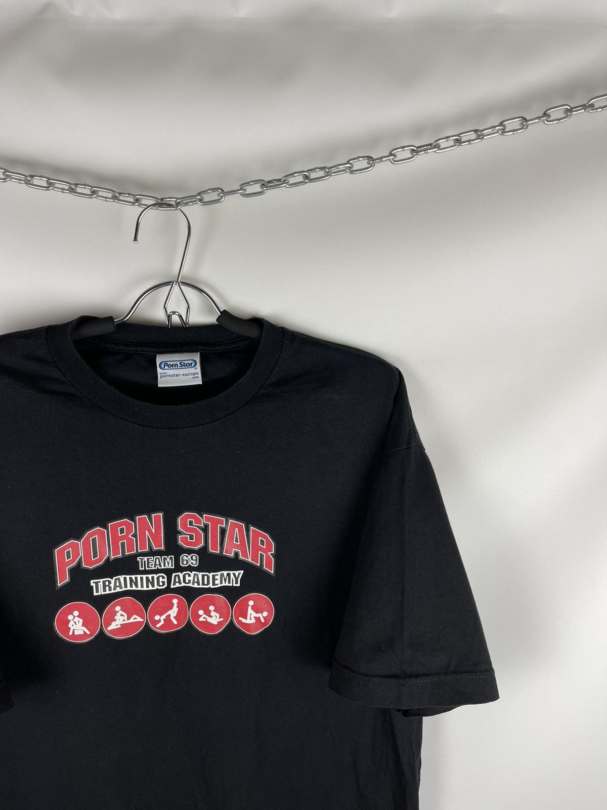 Vintage Pornstar vintage team 69 training academy made in USA tee Size US XL / EU 56 / 4 - 3 Thumbnail