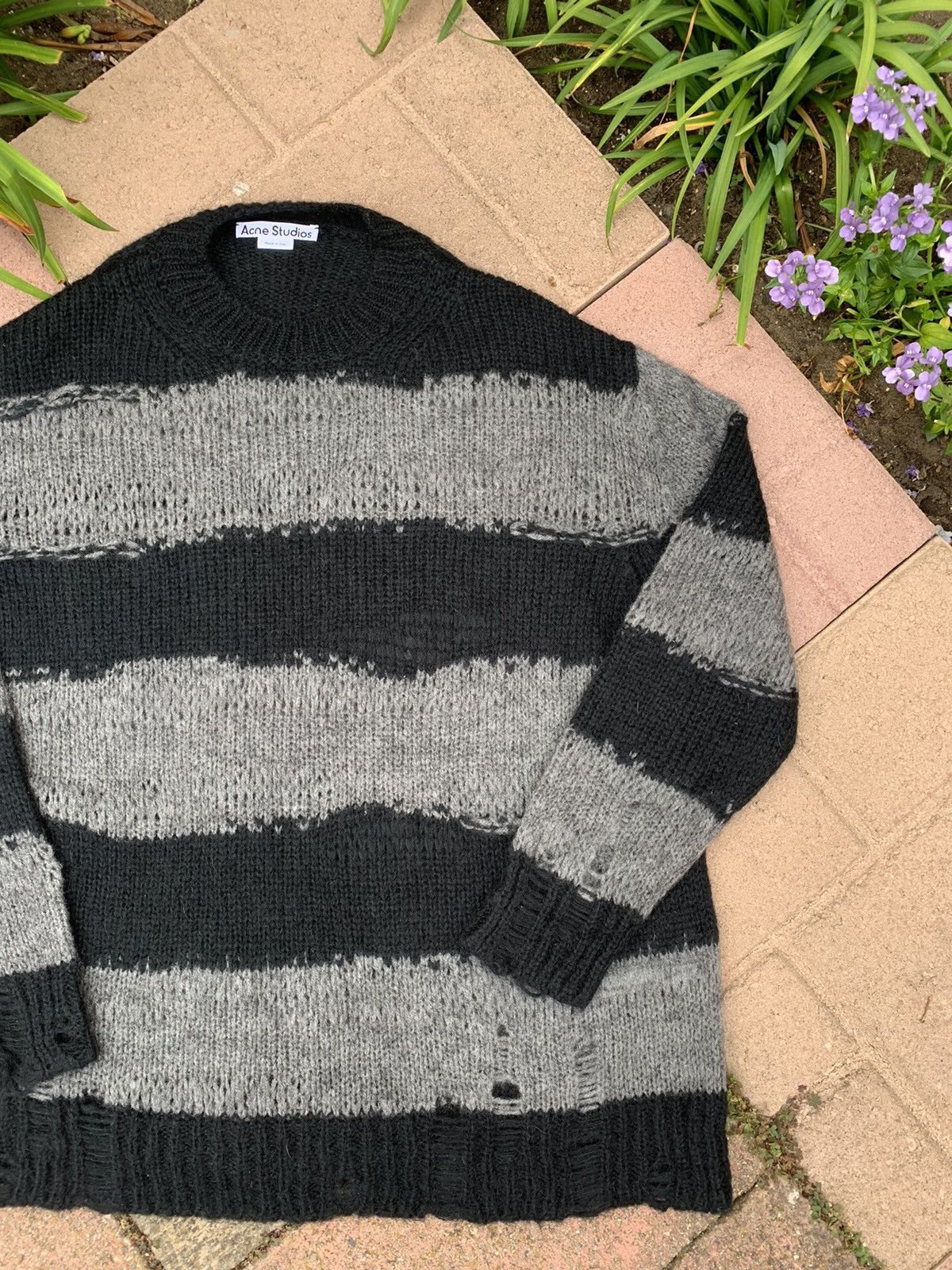 Acne Studios RARE GRAIL acne studios distressed Kurt cobain mohair Size US M / EU 48-50 / 2 - 2 Thumbnail