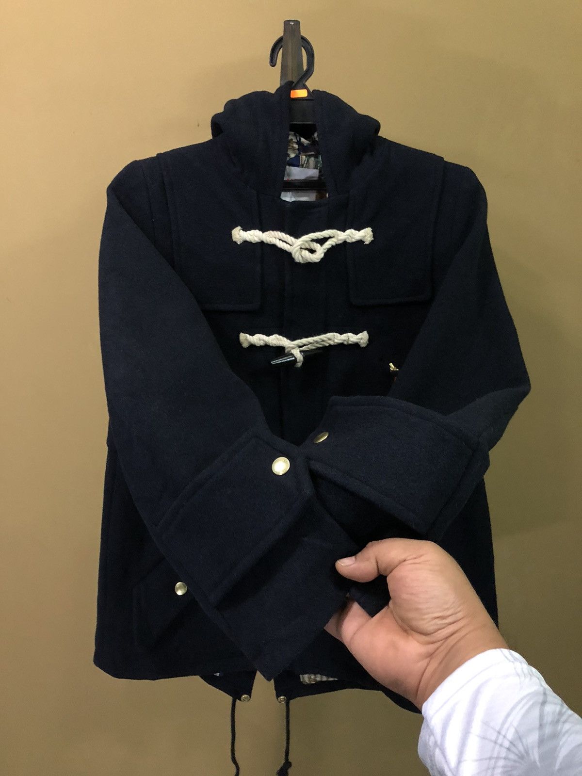 Ne-Net Ne-Net Duffle Coat Jacket Hoodie Size US S / EU 44-46 / 1 - 4 Thumbnail