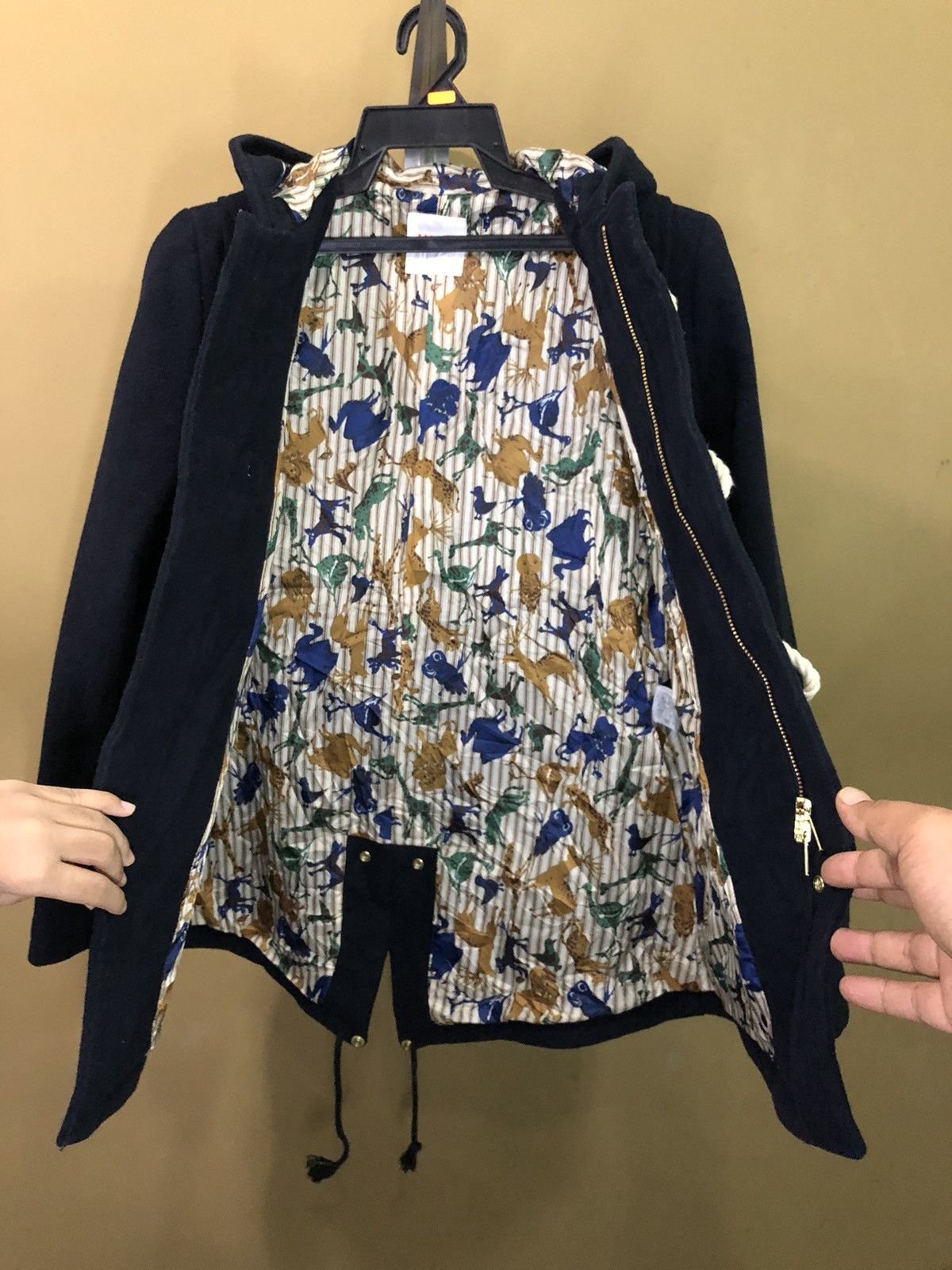 Ne-Net Ne-Net Duffle Coat Jacket Hoodie Size US S / EU 44-46 / 1 - 10 Thumbnail