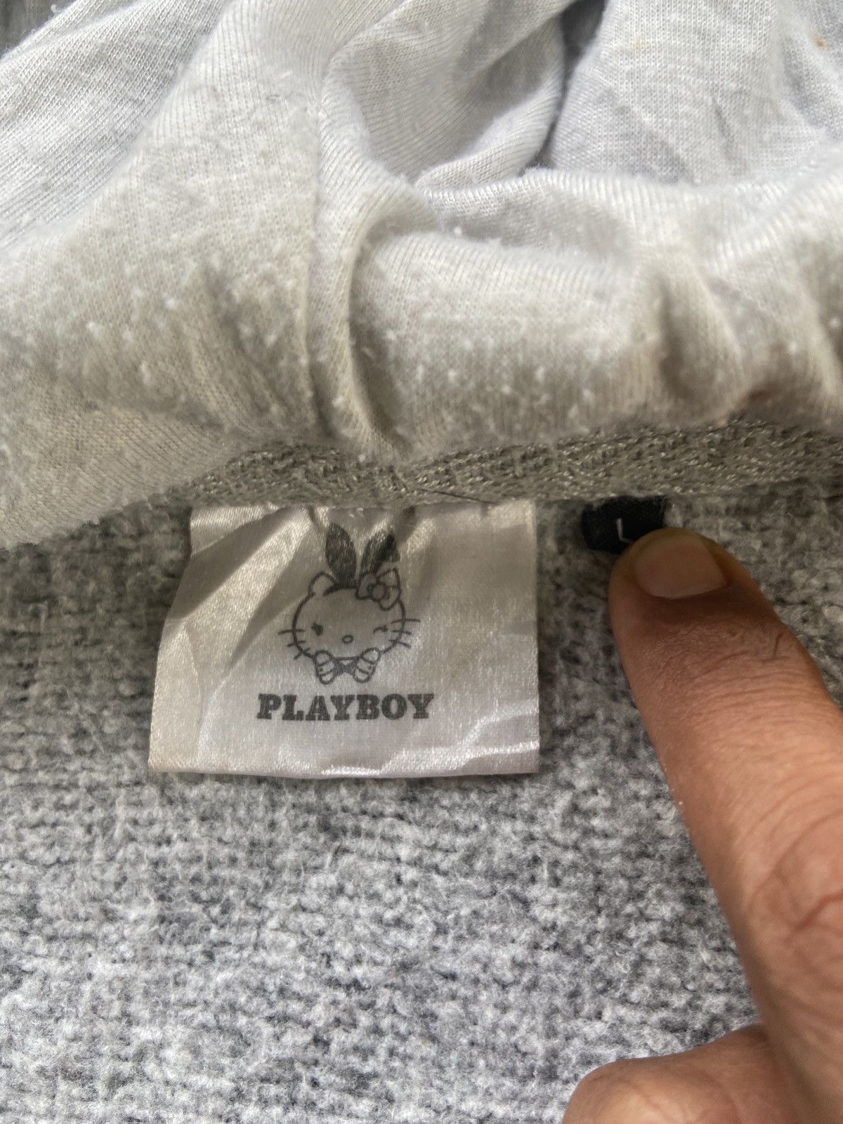 Cartoon Network Playboy x Hello Kitty Zip Up Hooded Sweater Size US L / EU 52-54 / 3 - 5 Thumbnail
