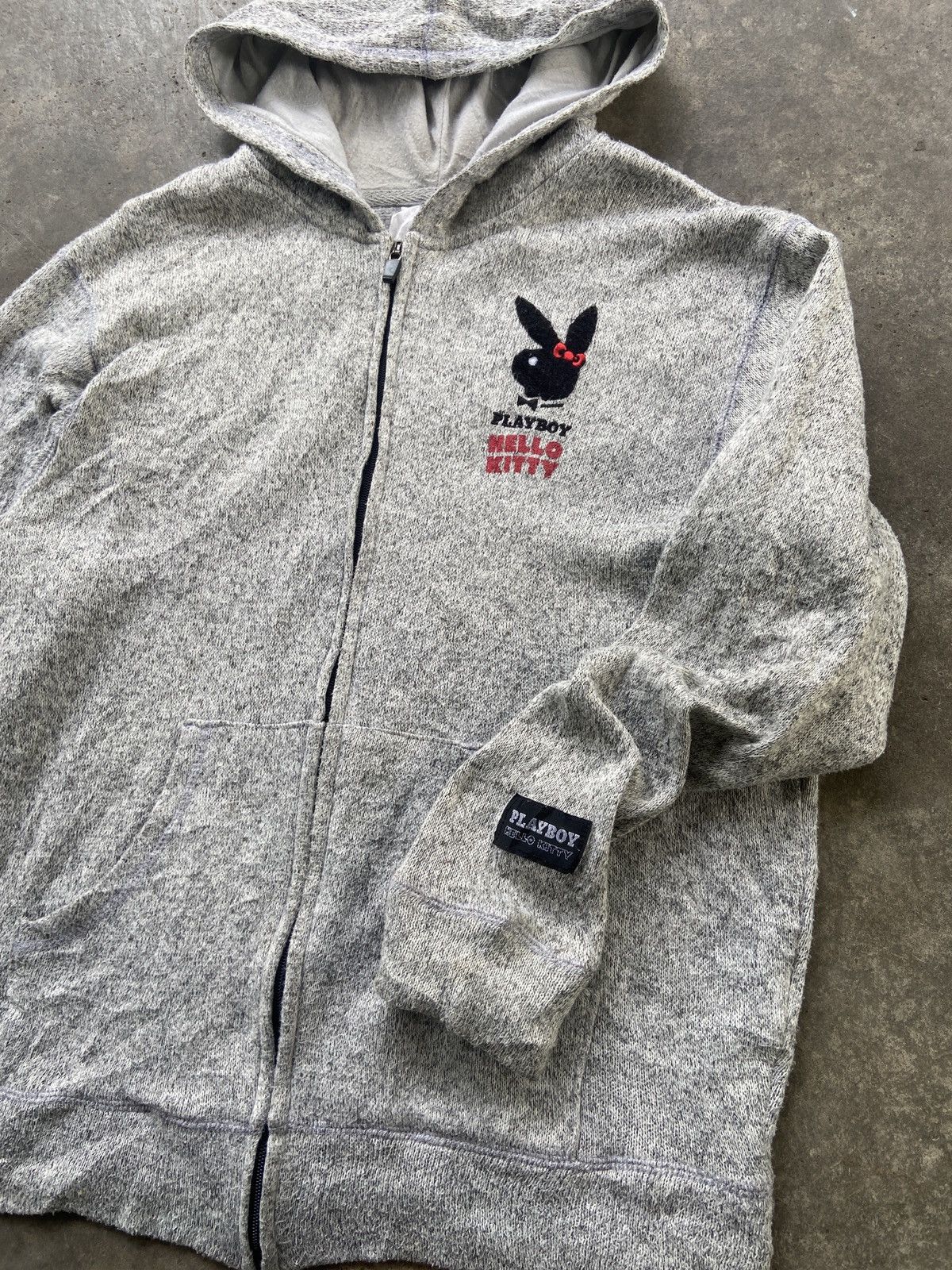 Cartoon Network Playboy x Hello Kitty Zip Up Hooded Sweater Size US L / EU 52-54 / 3 - 3 Thumbnail
