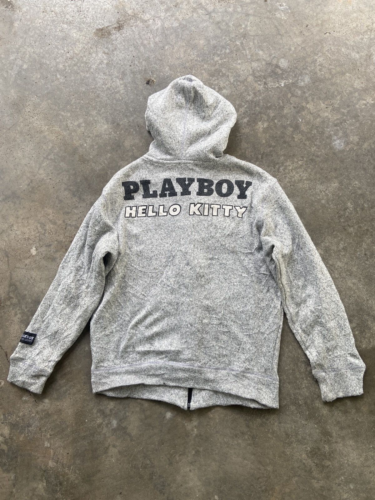 Cartoon Network Playboy x Hello Kitty Zip Up Hooded Sweater Size US L / EU 52-54 / 3 - 2 Thumbnail
