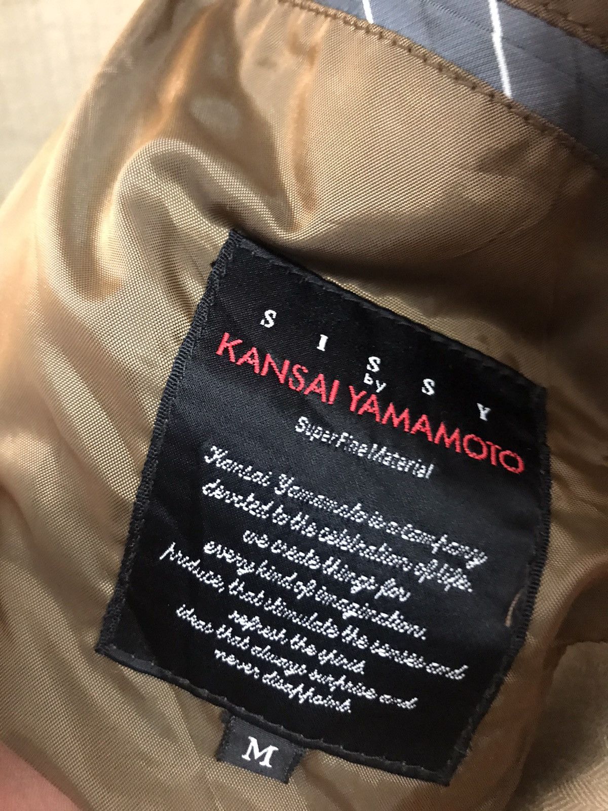 Japanese Brand × Kansai Yamamoto Sissy by kansai Yamamoto coat jacket Size US M / EU 48-50 / 2 - 3 Thumbnail