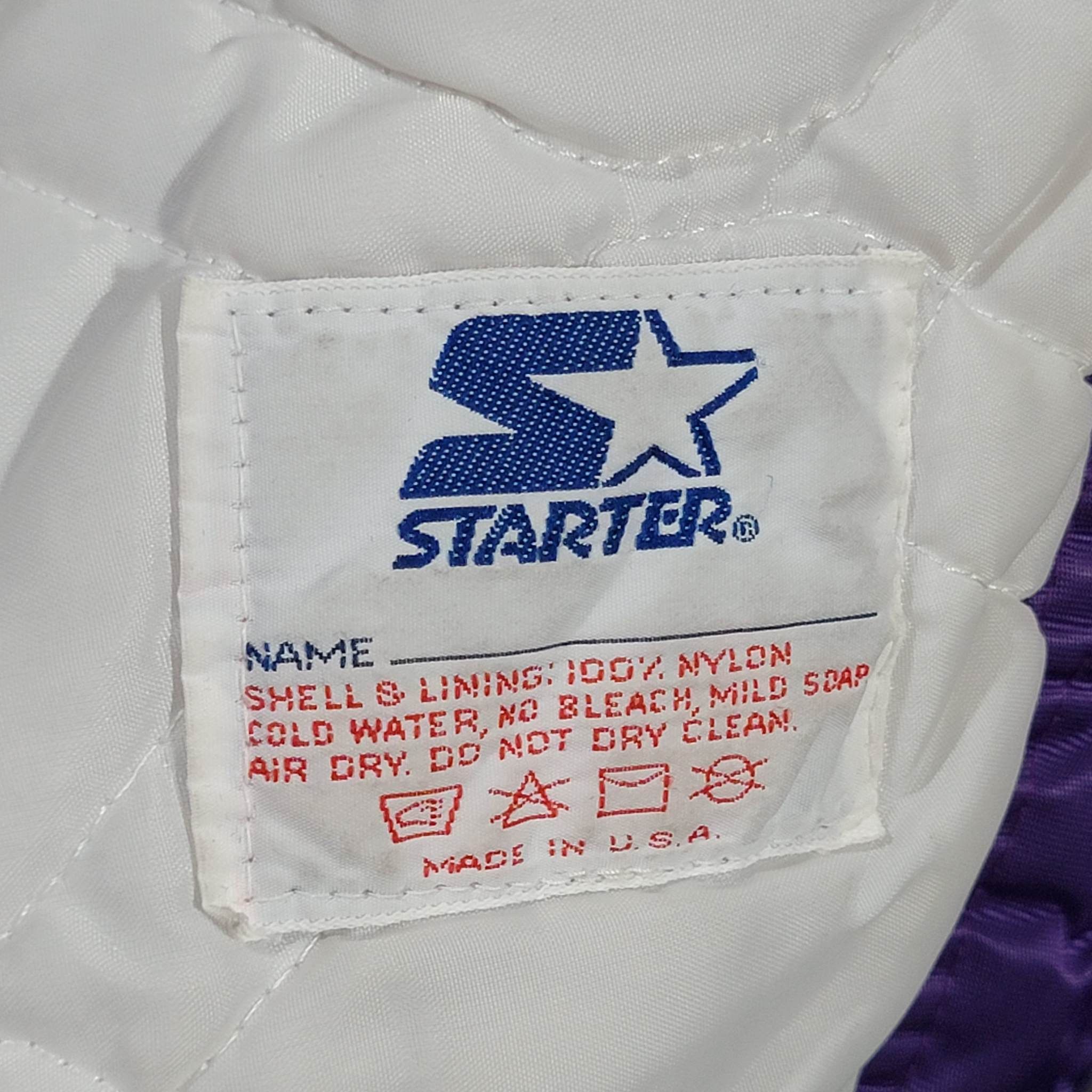Starter × Vintage Phoenix Suns Vintage 80s Starter Satin Bomber Jacket Size US M / EU 48-50 / 2 - 7 Thumbnail