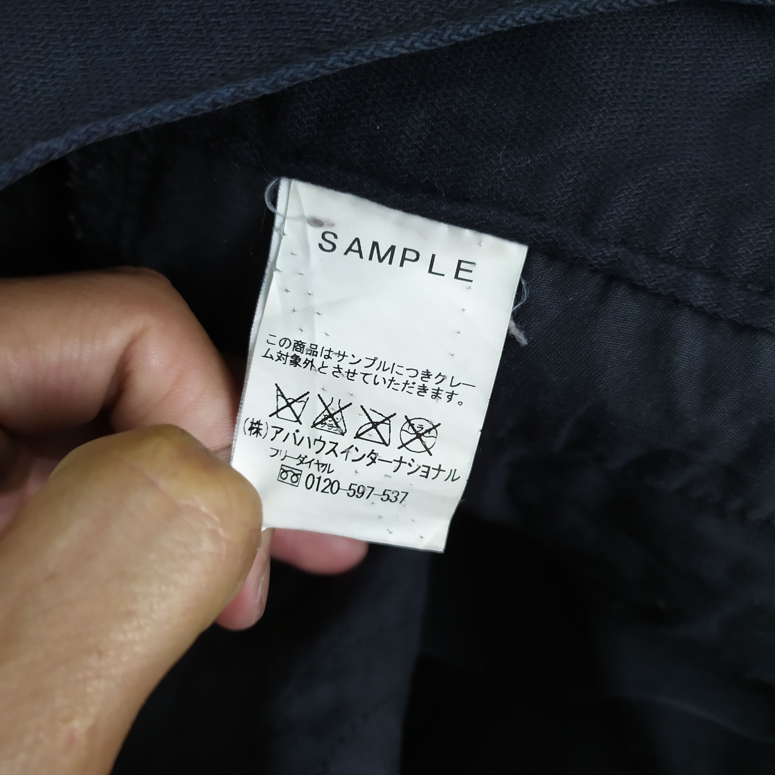 Japanese Brand VINTAGE DISIGNWORK BLACK CARGO PANTS Size US 31 - 14 Thumbnail