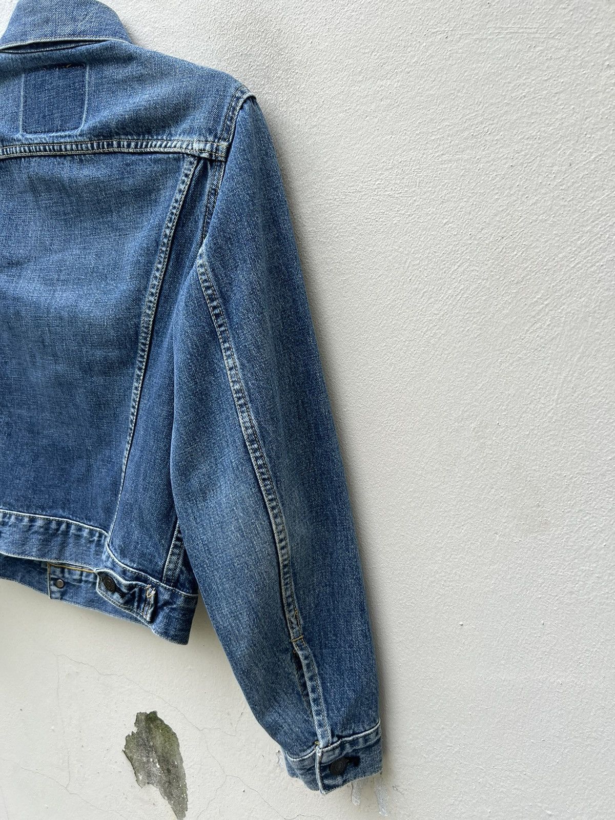 Levi's Vintage Clothing VTG 1996 LVC Levi’s 557 Big E Fade Denim Trucker Jacket Size US S / EU 44-46 / 1 - 14 Thumbnail