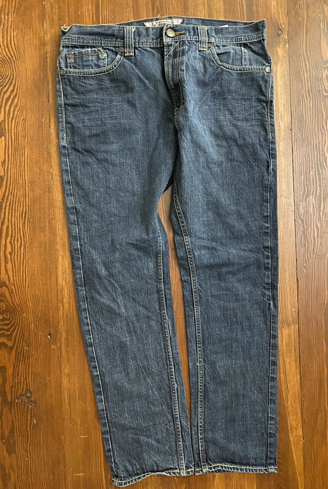 Levi's 2009 Levi’s 511 Skinny 35x30 Extra Pockets Denim Jeans Size US 35 - 5 Thumbnail