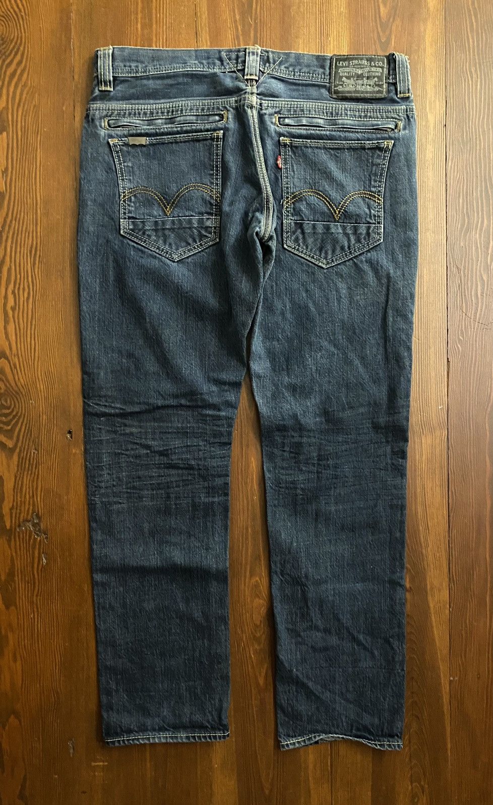 Levi's 2009 Levi’s 511 Skinny 35x30 Extra Pockets Denim Jeans Size US 35 - 13 Thumbnail