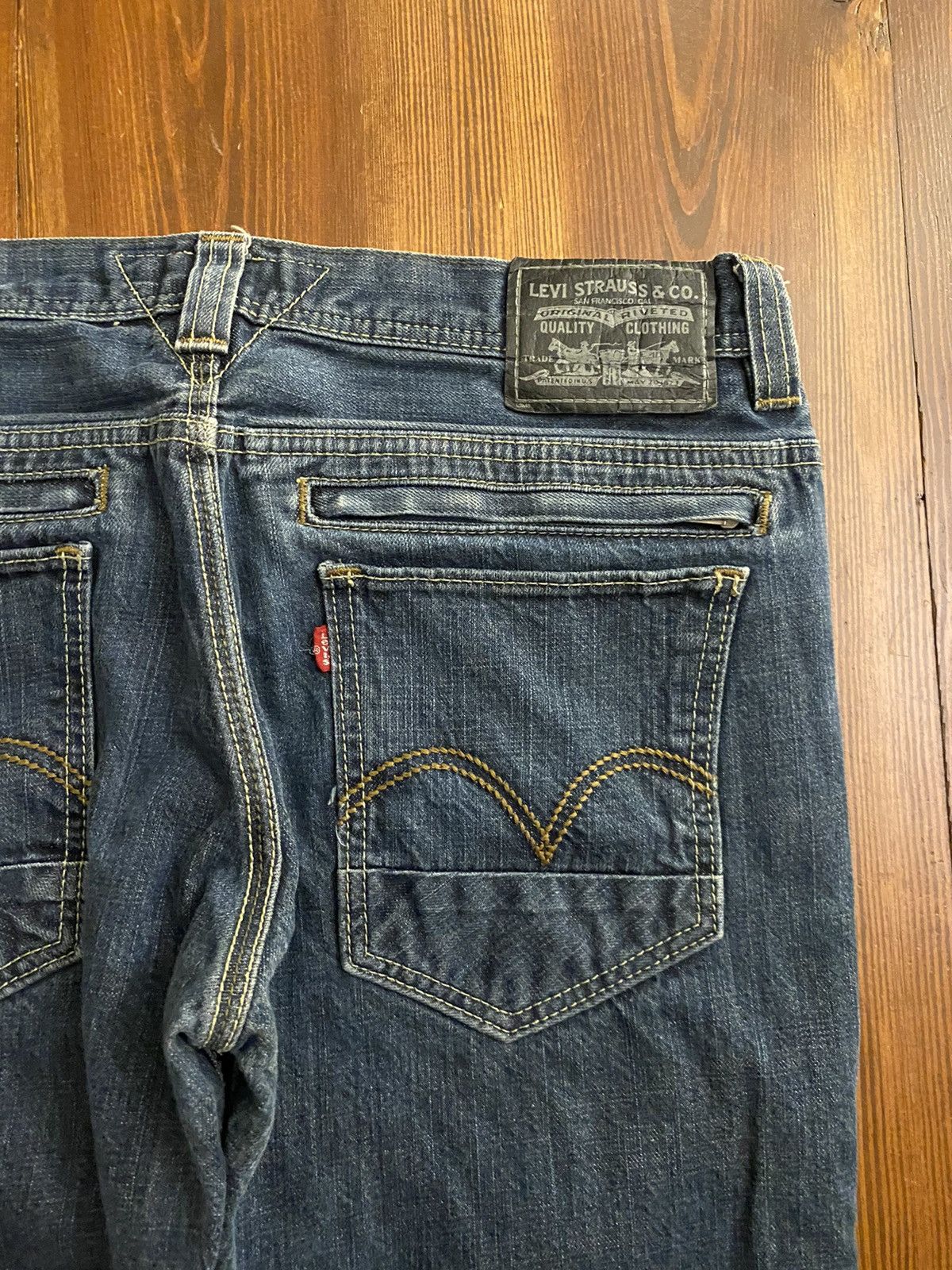Levi's 2009 Levi’s 511 Skinny 35x30 Extra Pockets Denim Jeans Size US 35 - 15 Thumbnail