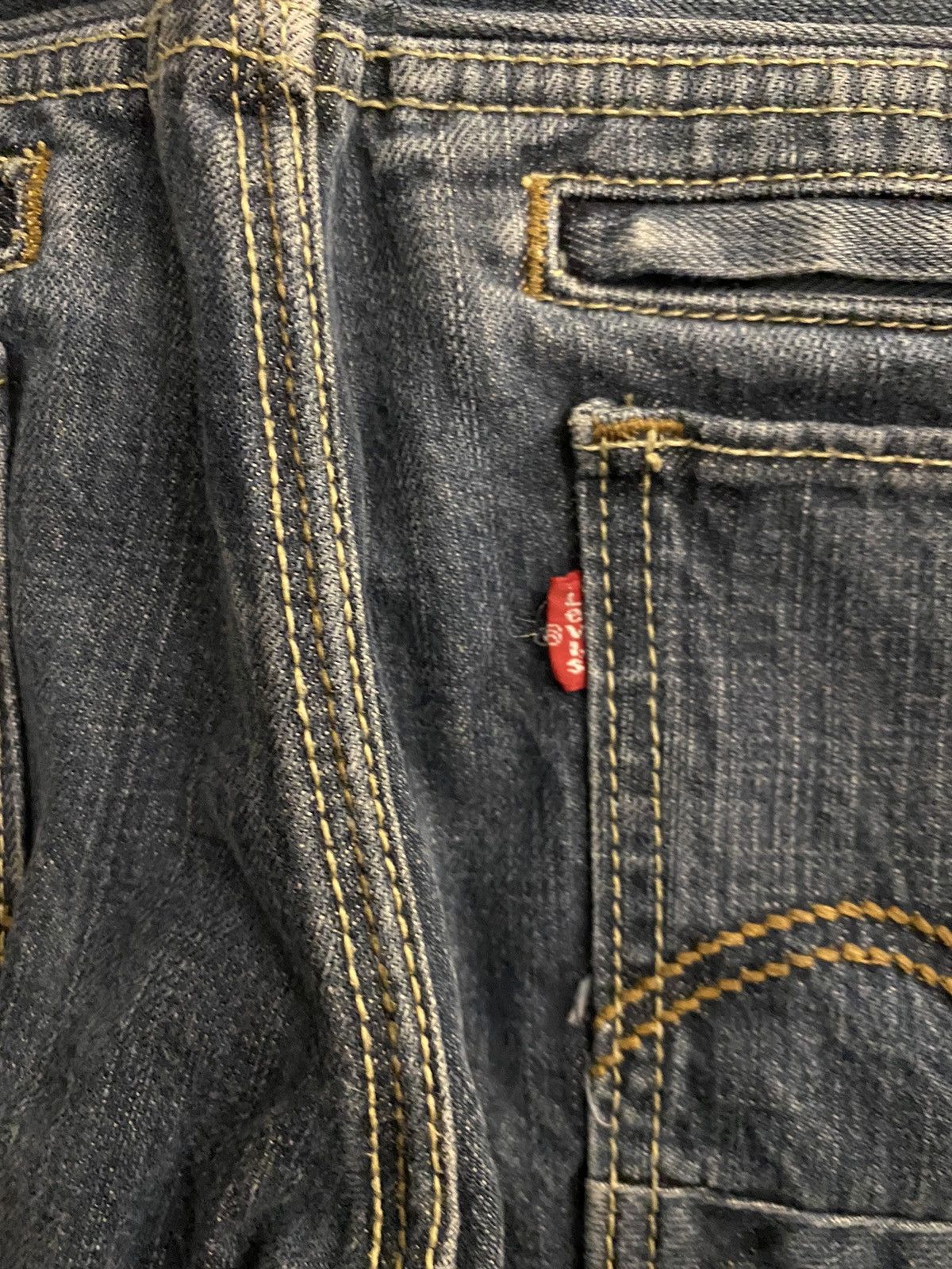 Levi's 2009 Levi’s 511 Skinny 35x30 Extra Pockets Denim Jeans Size US 35 - 16 Thumbnail