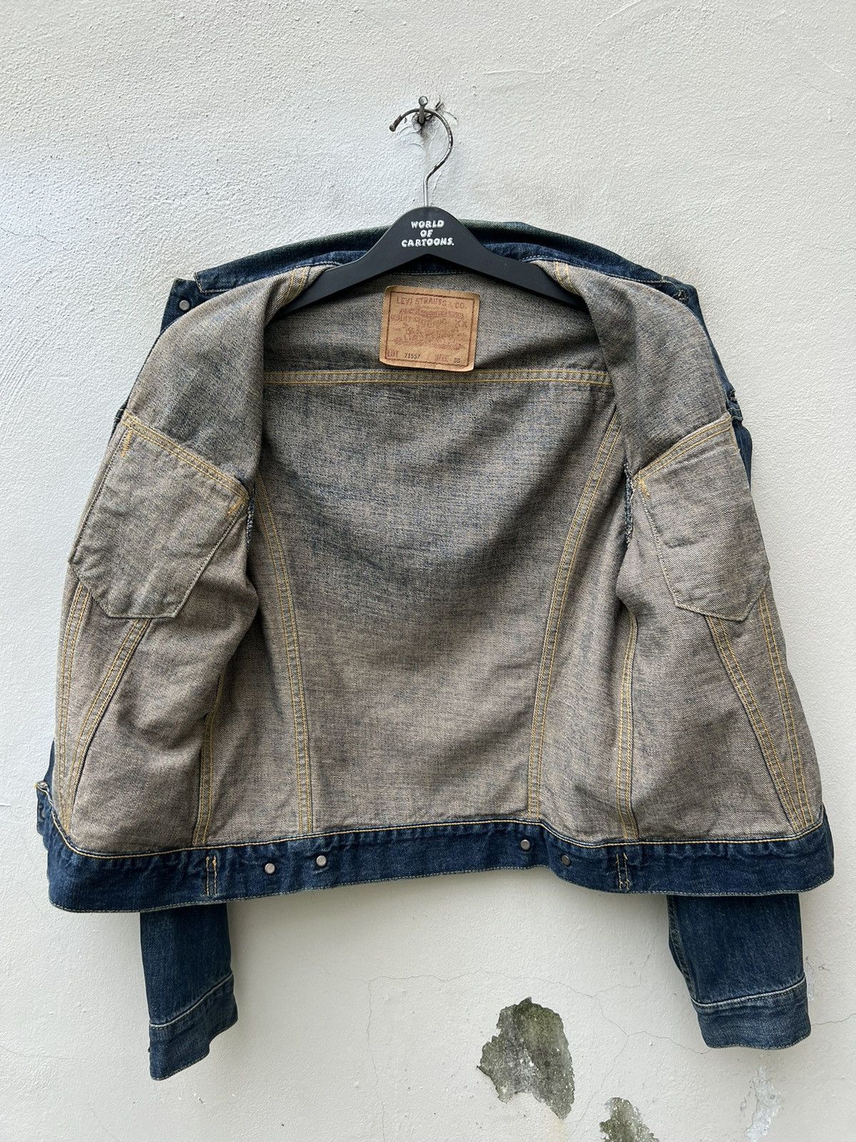 Levi's Vintage Clothing Vintage 1995 LVC Levi’s 557 Big E Denim Trucker Jacket Size US M / EU 48-50 / 2 - 13 Thumbnail