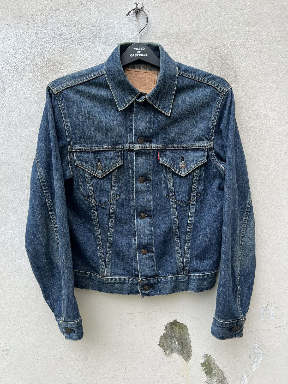 Levi's Vintage Clothing Vintage 1995 LVC Levi’s 557 Big E Denim Trucker Jacket Size US M / EU 48-50 / 2 - 6 Thumbnail