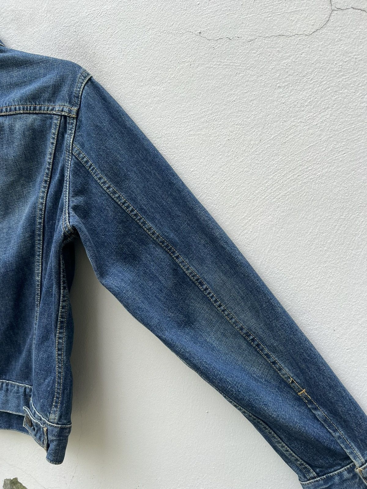 Levi's Vintage Clothing Vintage 1995 LVC Levi’s 557 Big E Denim Trucker Jacket Size US M / EU 48-50 / 2 - 11 Thumbnail