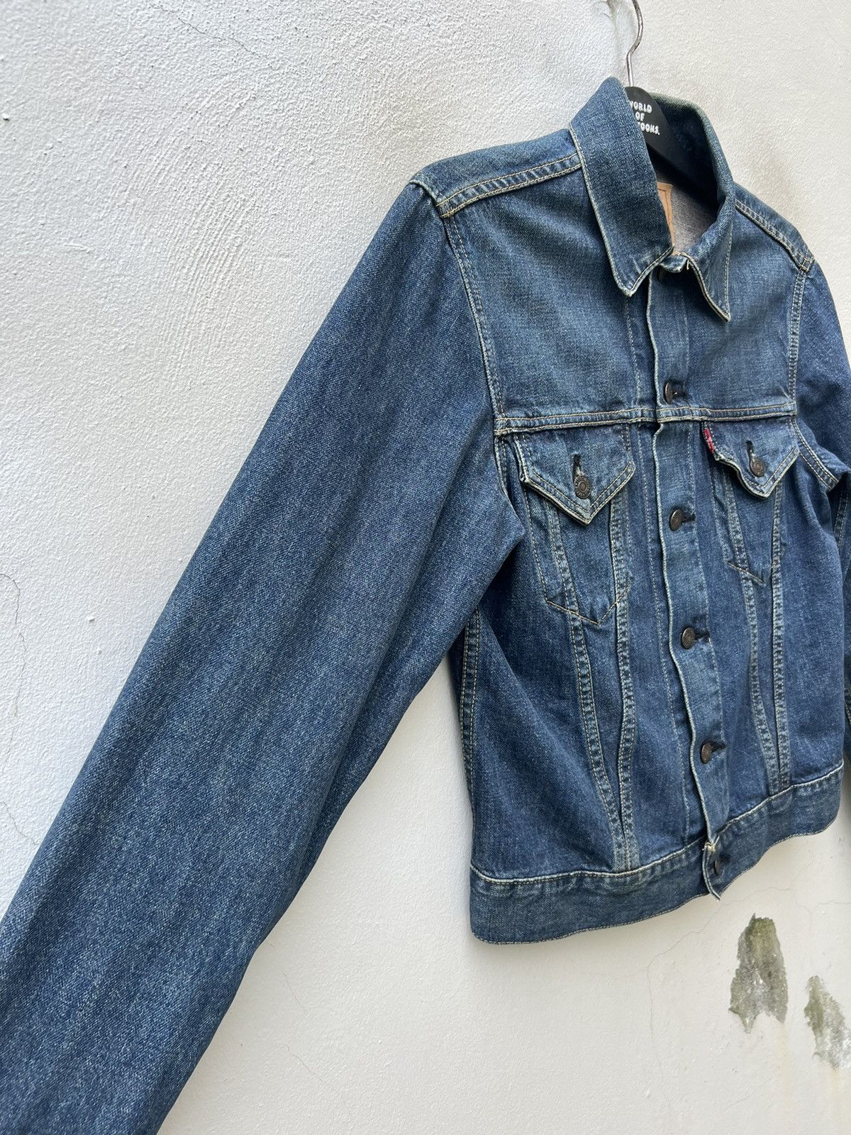 Levi's Vintage Clothing Vintage 1995 LVC Levi’s 557 Big E Denim Trucker Jacket Size US M / EU 48-50 / 2 - 9 Thumbnail