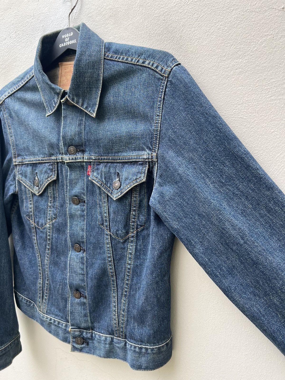 Levi's Vintage Clothing Vintage 1995 LVC Levi’s 557 Big E Denim Trucker Jacket Size US M / EU 48-50 / 2 - 8 Thumbnail