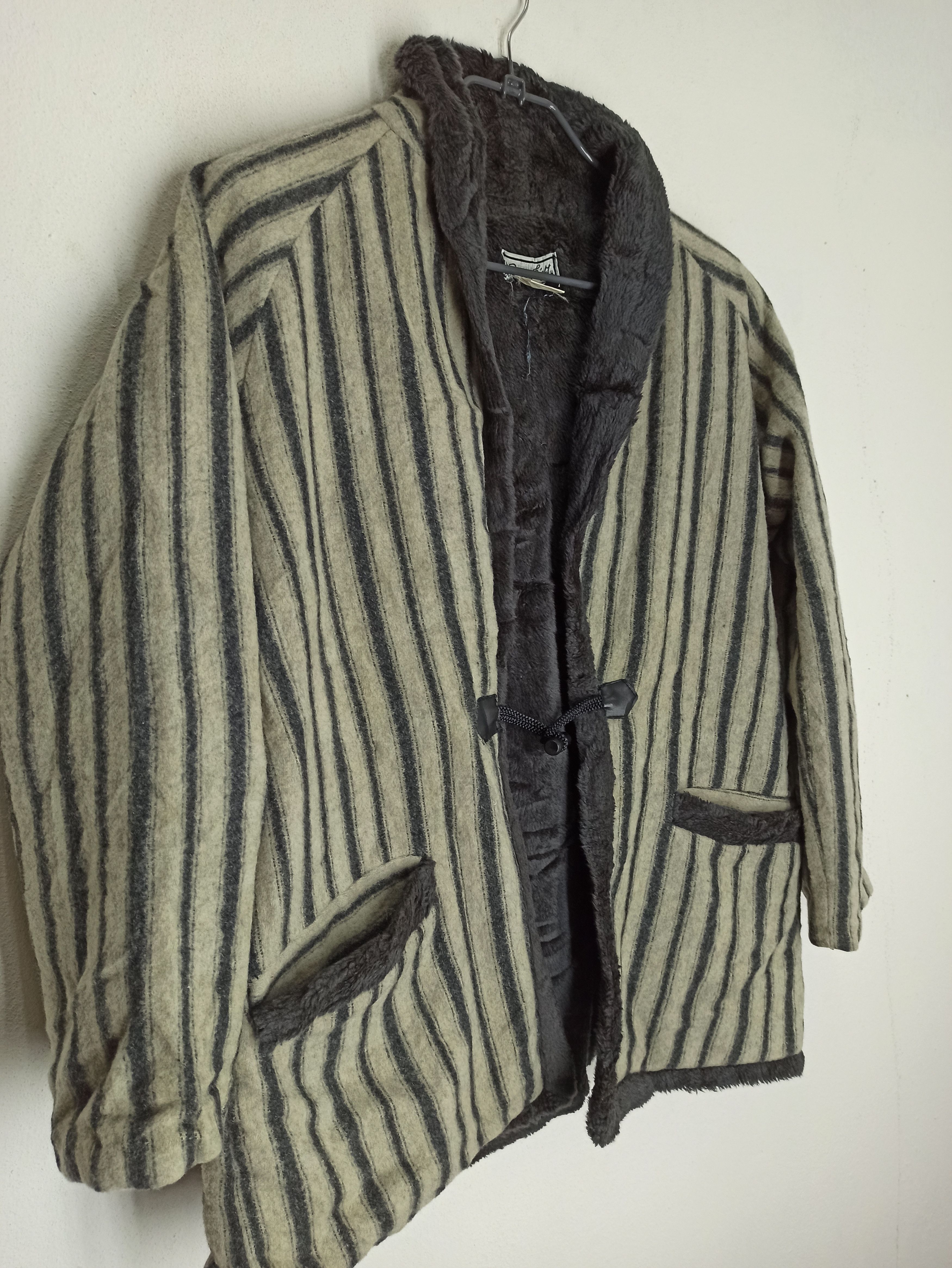Other Stripe Kimono Cardigan by Custom Eight Made in Japan Size US M / EU 48-50 / 2 - 2 Thumbnail