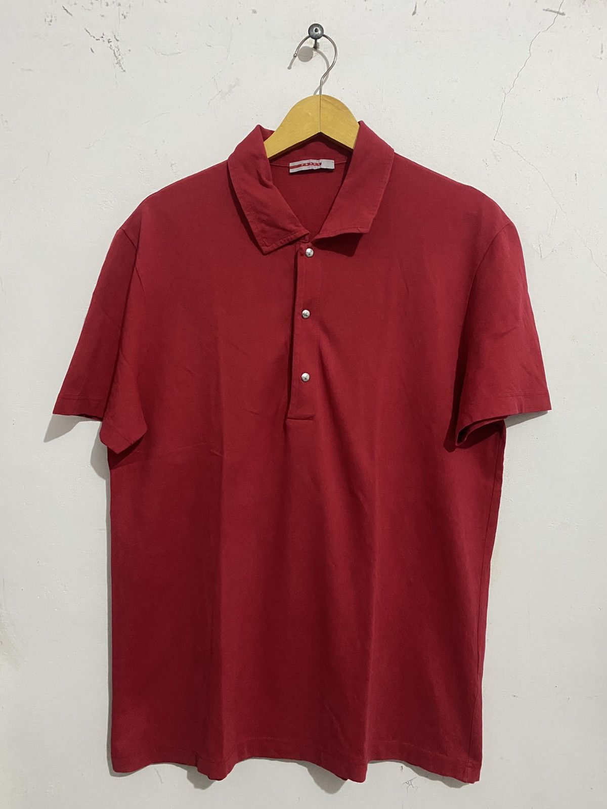 Prada Prada Polo T-Shirts AA0116 Size US L / EU 52-54 / 3 - 1 Thumbnail