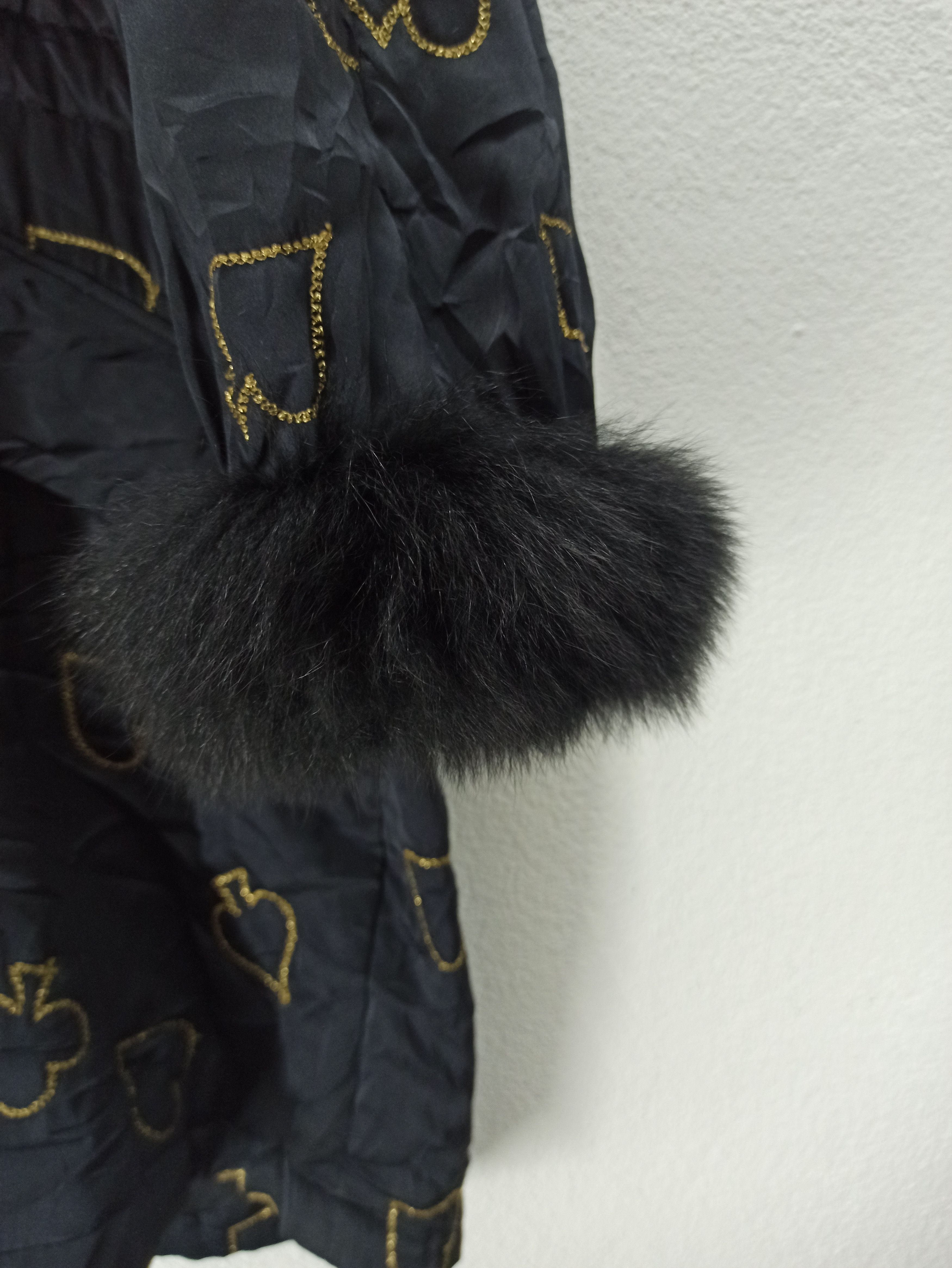 Givenchy Givenchy Glamour Fur Hood Jacket Embroided Card Symbol Size US L / EU 52-54 / 3 - 8 Thumbnail