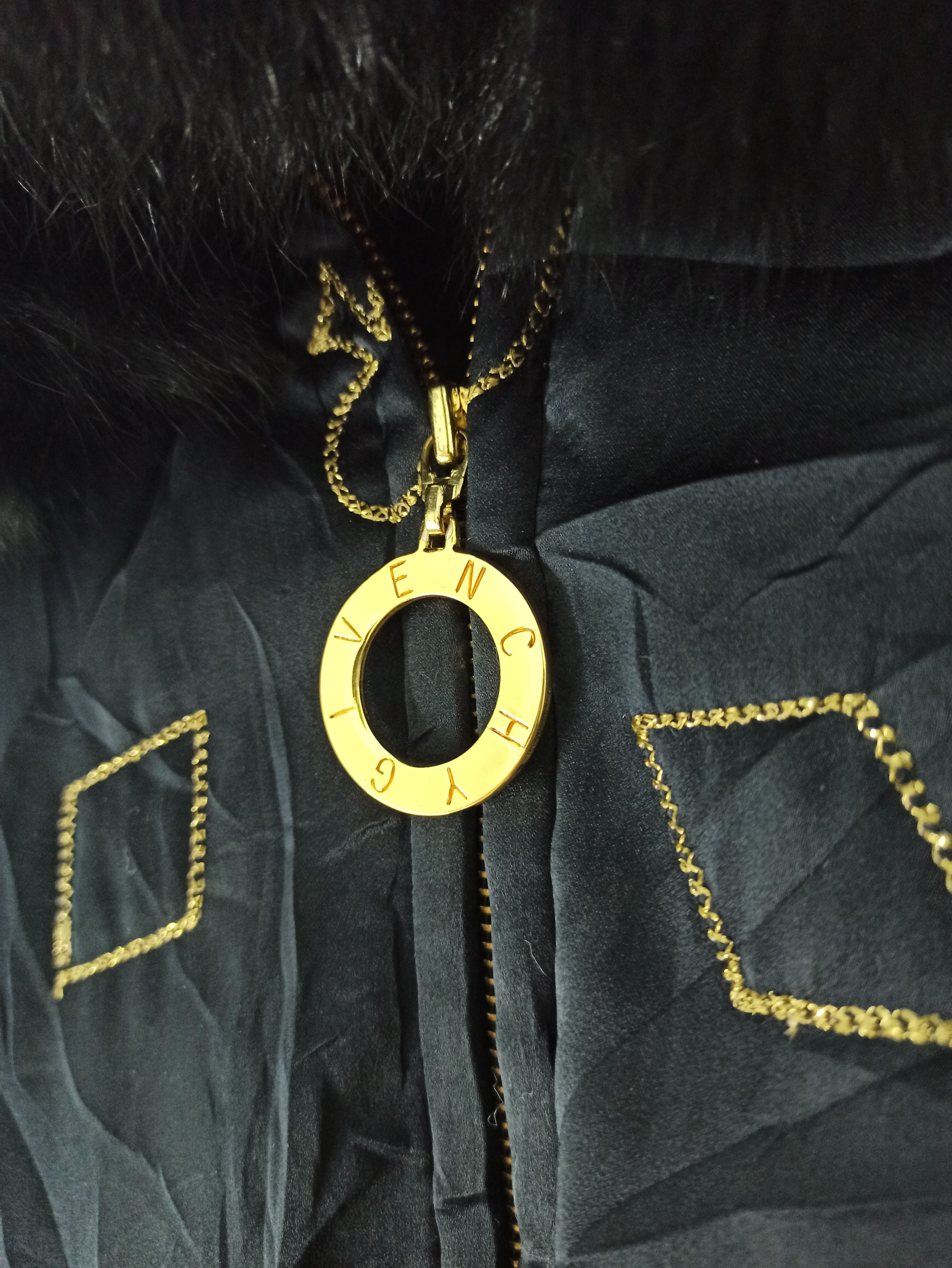 Givenchy Givenchy Glamour Fur Hood Jacket Embroided Card Symbol Size US L / EU 52-54 / 3 - 7 Thumbnail