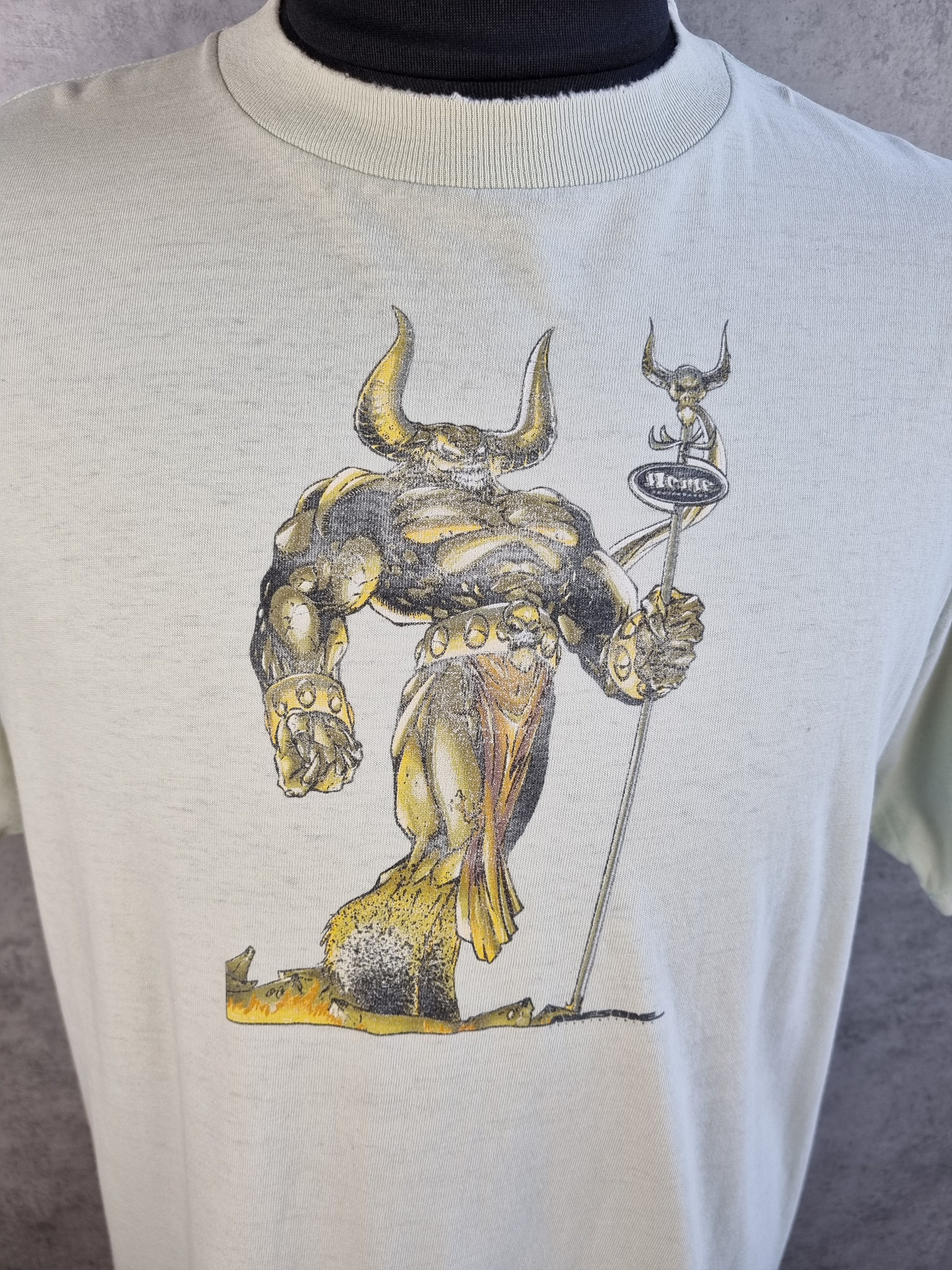 Vintage 90s ACME AWESOME Skateboarding Lord Chapel IMAGE Vintage Size US L / EU 52-54 / 3 - 3 Thumbnail