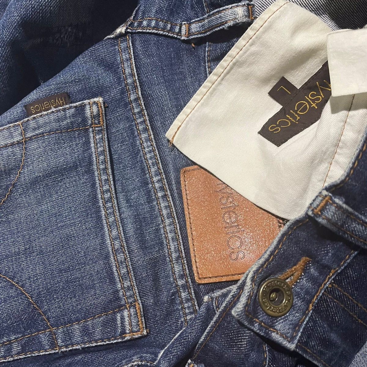 Hysteric Glamour Vintage Hysteric Glamour Denim Pants Size US 31 - 4 Thumbnail