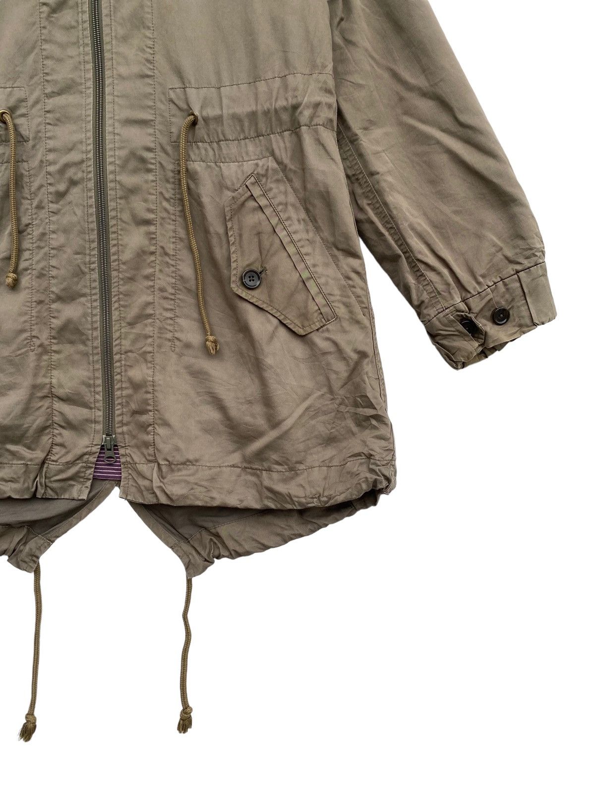 Frapbois × Issey Miyake × mercibeaucoup FRAPBOIS under label Mercibeaucorp japan fishtail parka Size S / US 4 / IT 40 - 3 Thumbnail