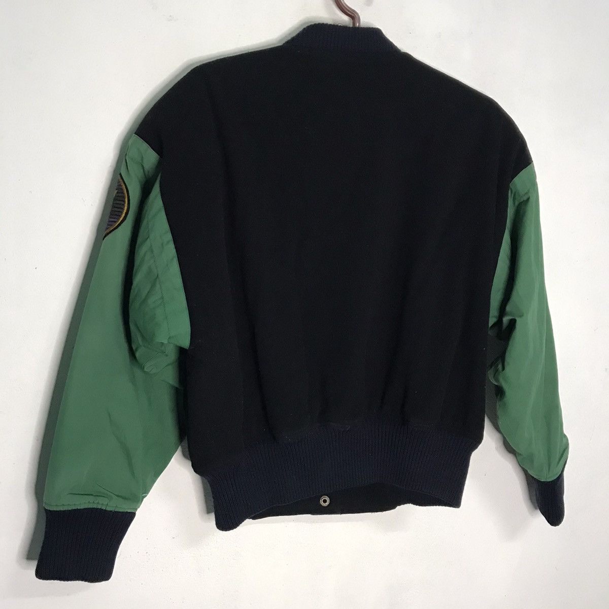 Japanese Brand Flint lock blue grass F logo varsity jacket Size US S / EU 44-46 / 1 - 6 Thumbnail
