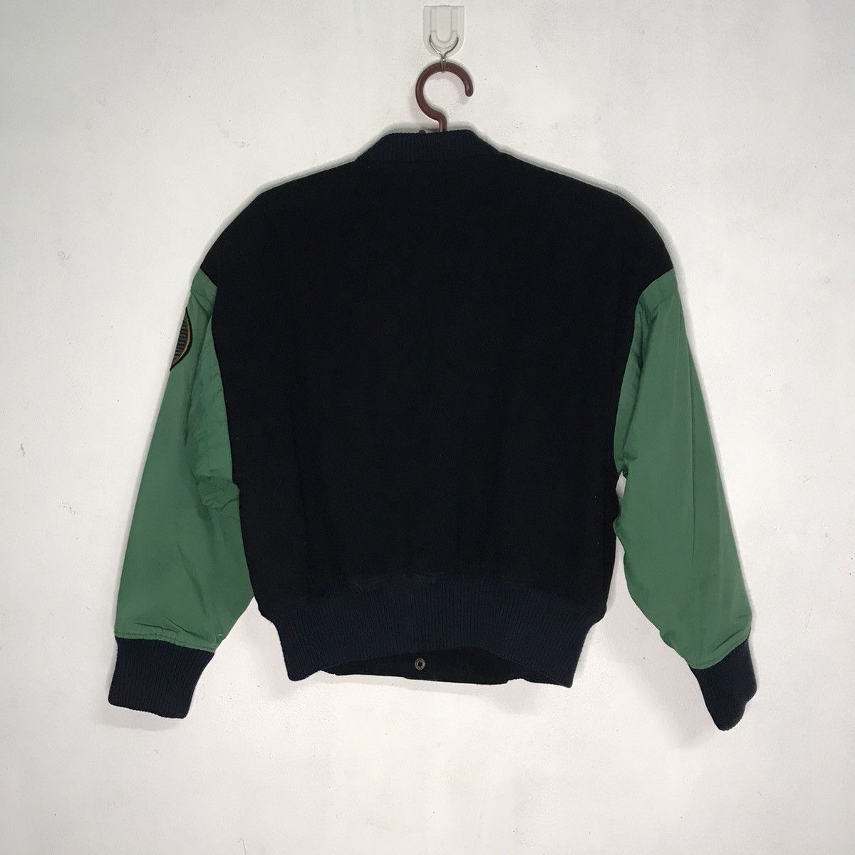 Japanese Brand Flint lock blue grass F logo varsity jacket Size US S / EU 44-46 / 1 - 5 Thumbnail