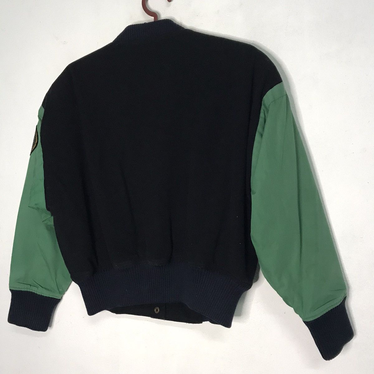 Japanese Brand Flint lock blue grass F logo varsity jacket Size US S / EU 44-46 / 1 - 7 Thumbnail