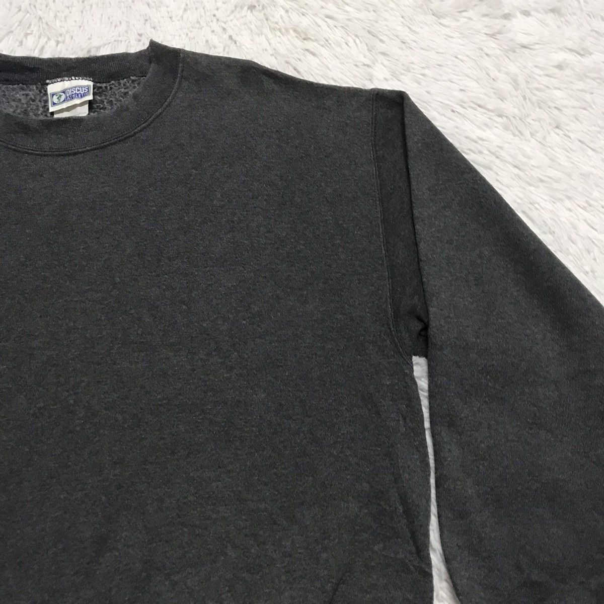 Vintage Discuss Athletic Sweatshirt Made in Usa Plain Design Size US M / EU 48-50 / 2 - 6 Thumbnail