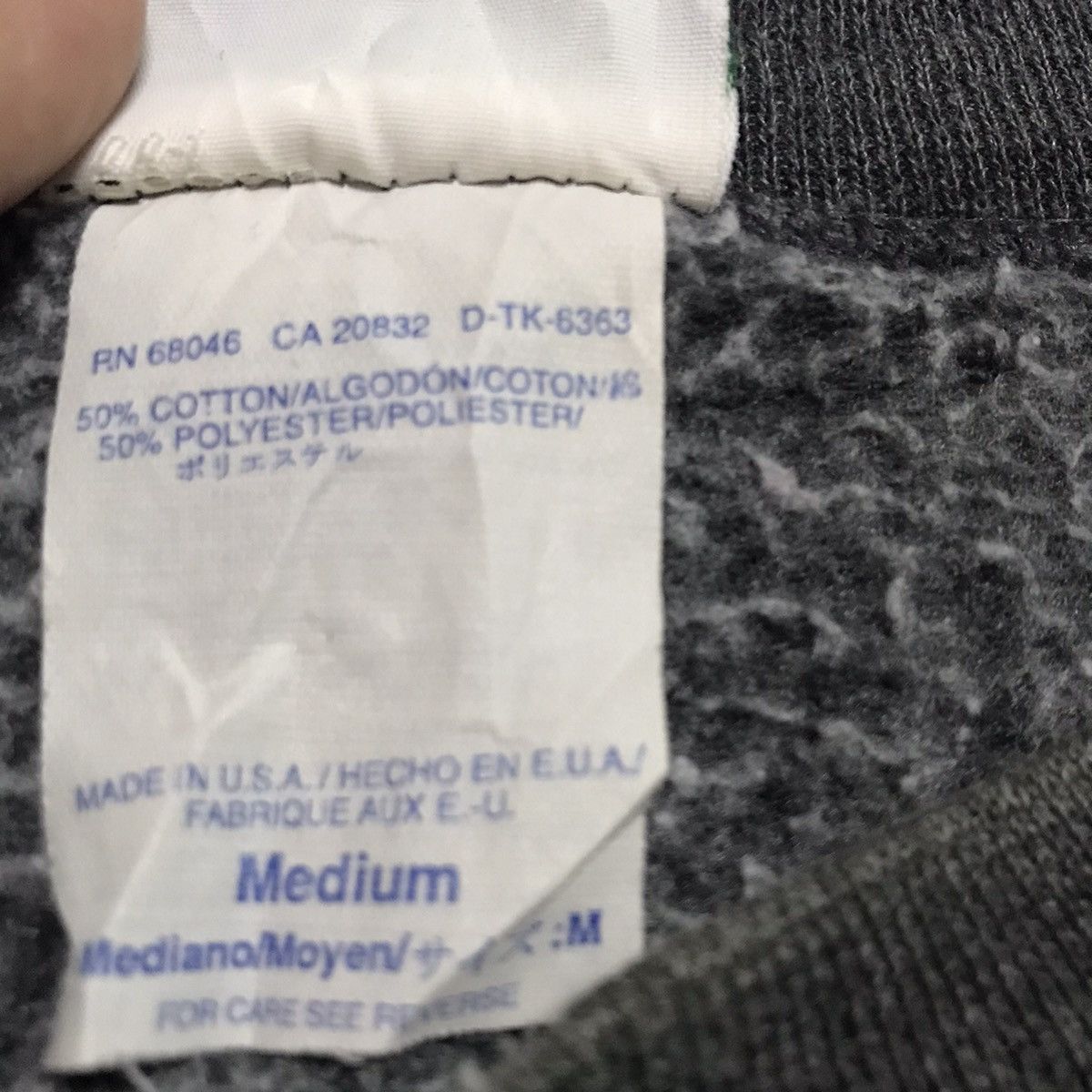 Vintage Discuss Athletic Sweatshirt Made in Usa Plain Design Size US M / EU 48-50 / 2 - 8 Thumbnail