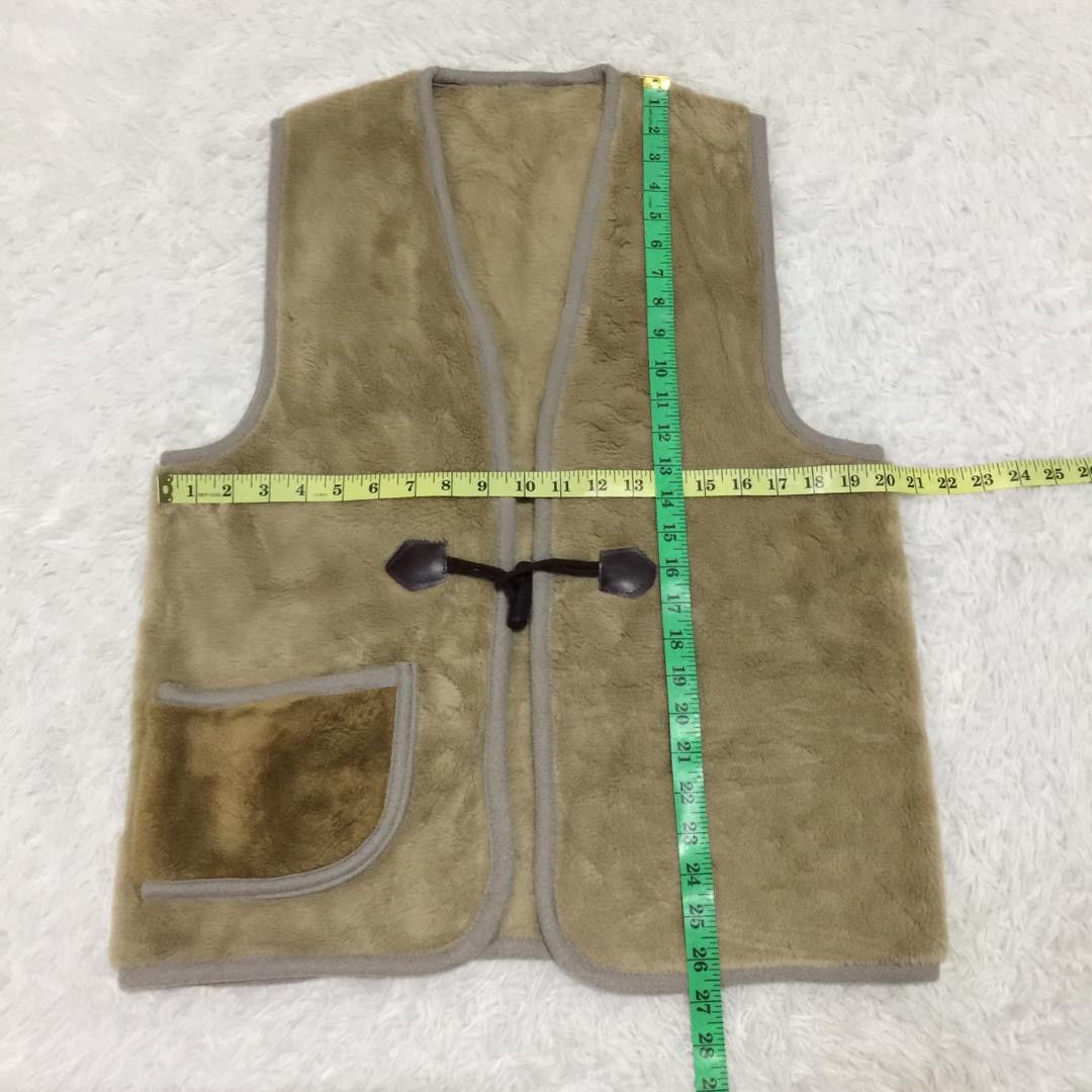Japanese Brand Fleece kimono vest Size US M / EU 48-50 / 2 - 3 Thumbnail