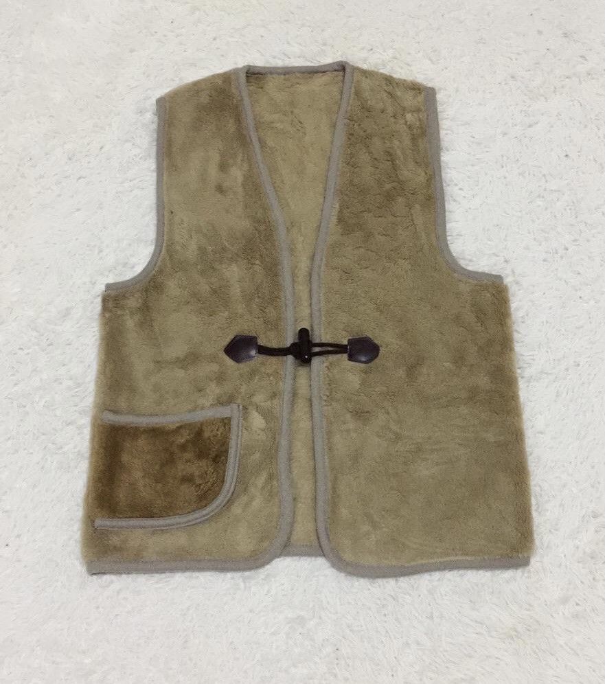 Japanese Brand Fleece kimono vest Size US M / EU 48-50 / 2 - 8 Thumbnail