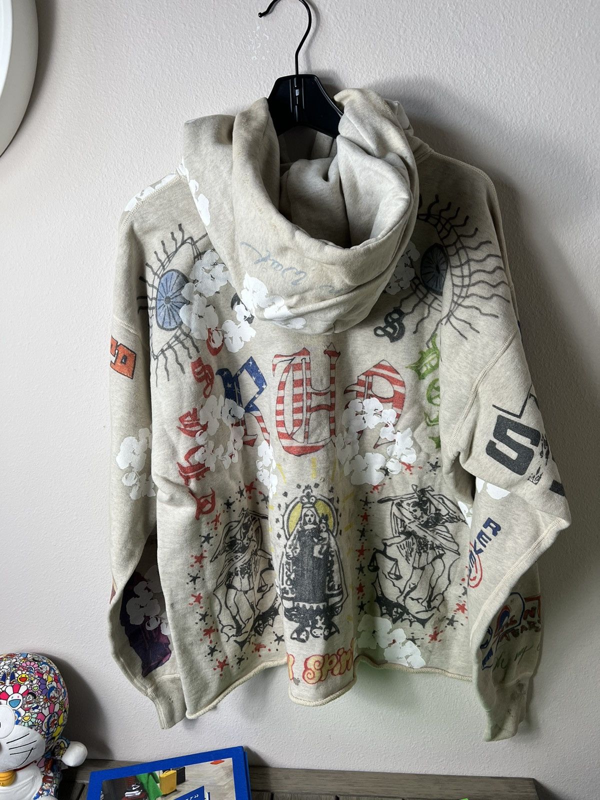 SAINT MICHAEL ×DENIMTEARS MURAL HOODIE SAINT MICHAEL x DENIM TEARS HOODIE ' MURAL ' / Saint Michael