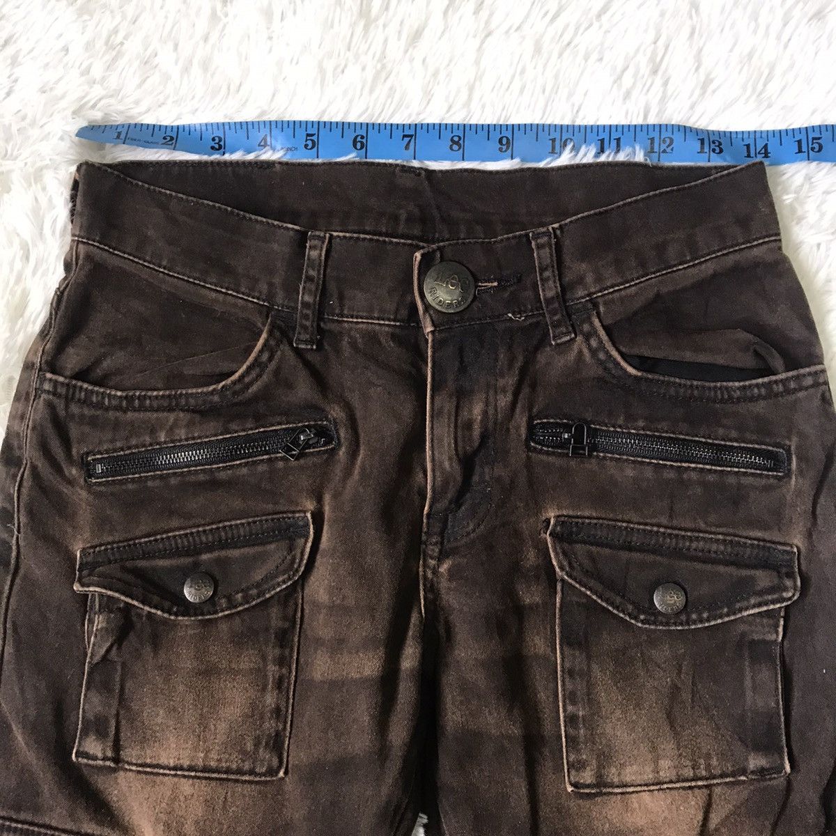 Japanese Brand Lee Riders Bush Pant Cargo Size US 26 / EU 42 - 4 Thumbnail