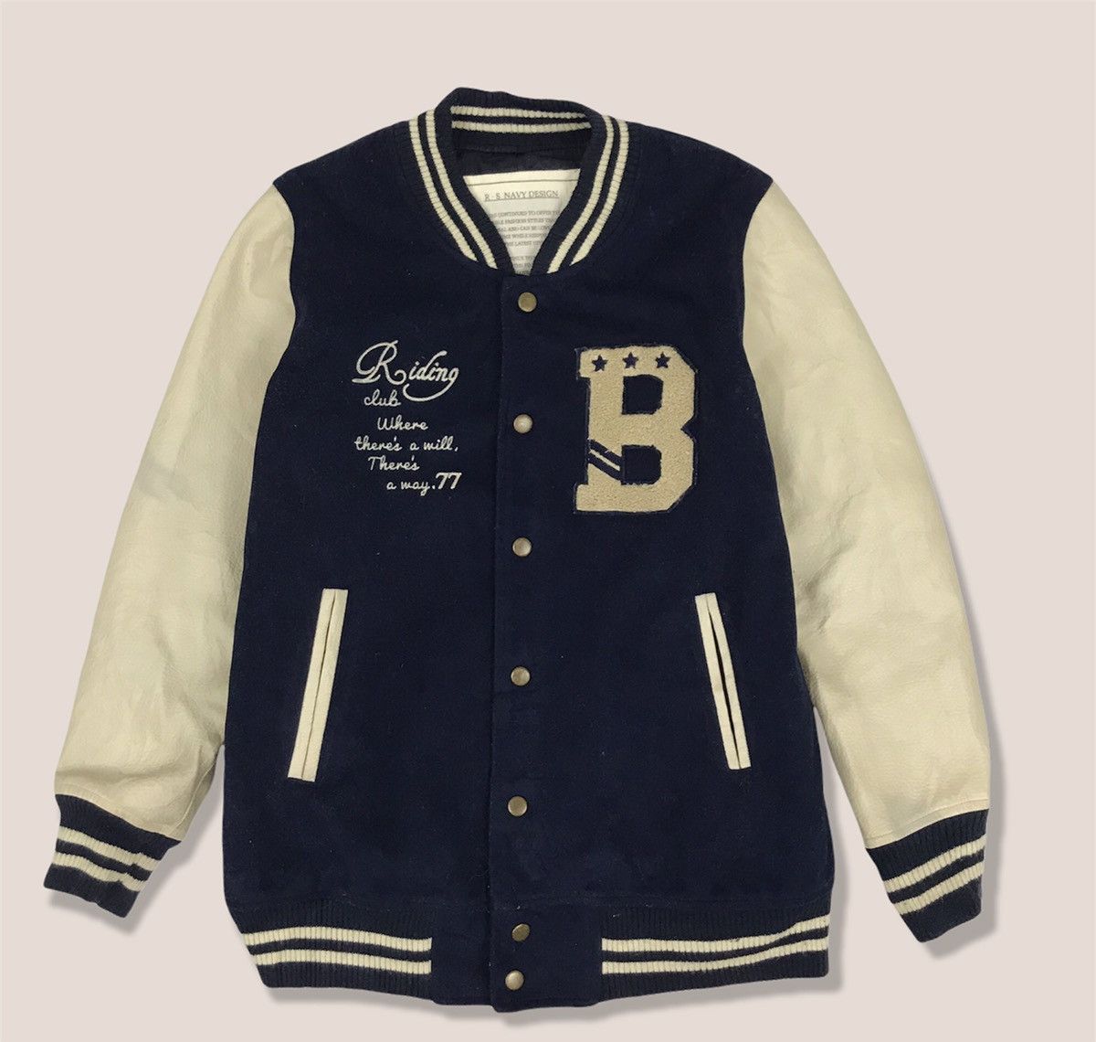 Japanese Brand × Vintage Vintage Japanese Brand Varsity Jacket Size US M / EU 48-50 / 2 - 1 Thumbnail