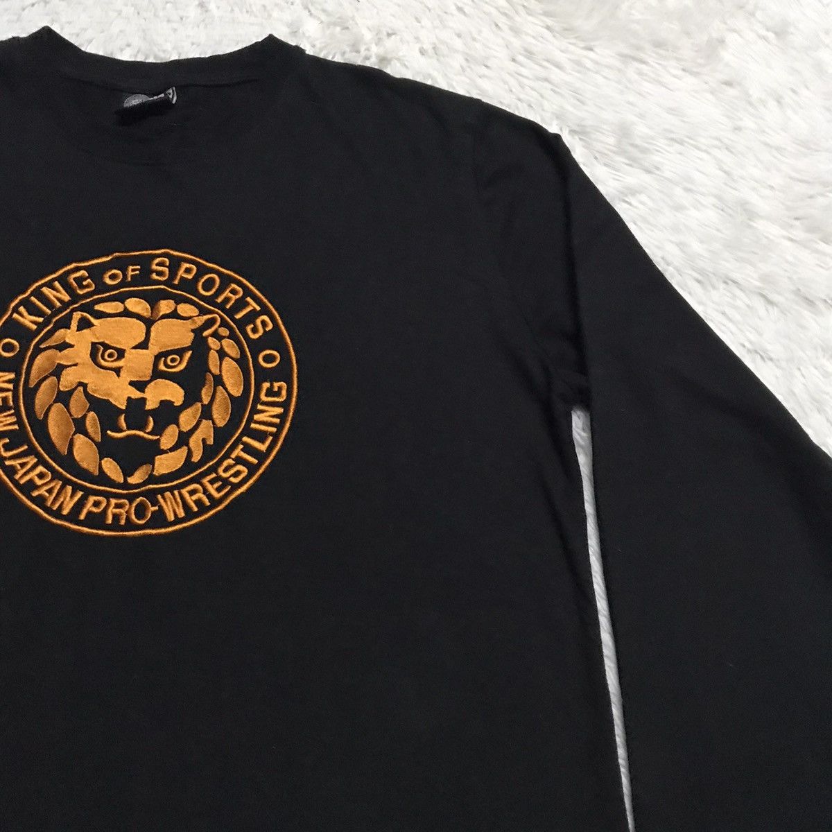 Japanese Brand New Japan Pro Wrestling Sweatshirt Size US L / EU 52-54 / 3 - 6 Thumbnail