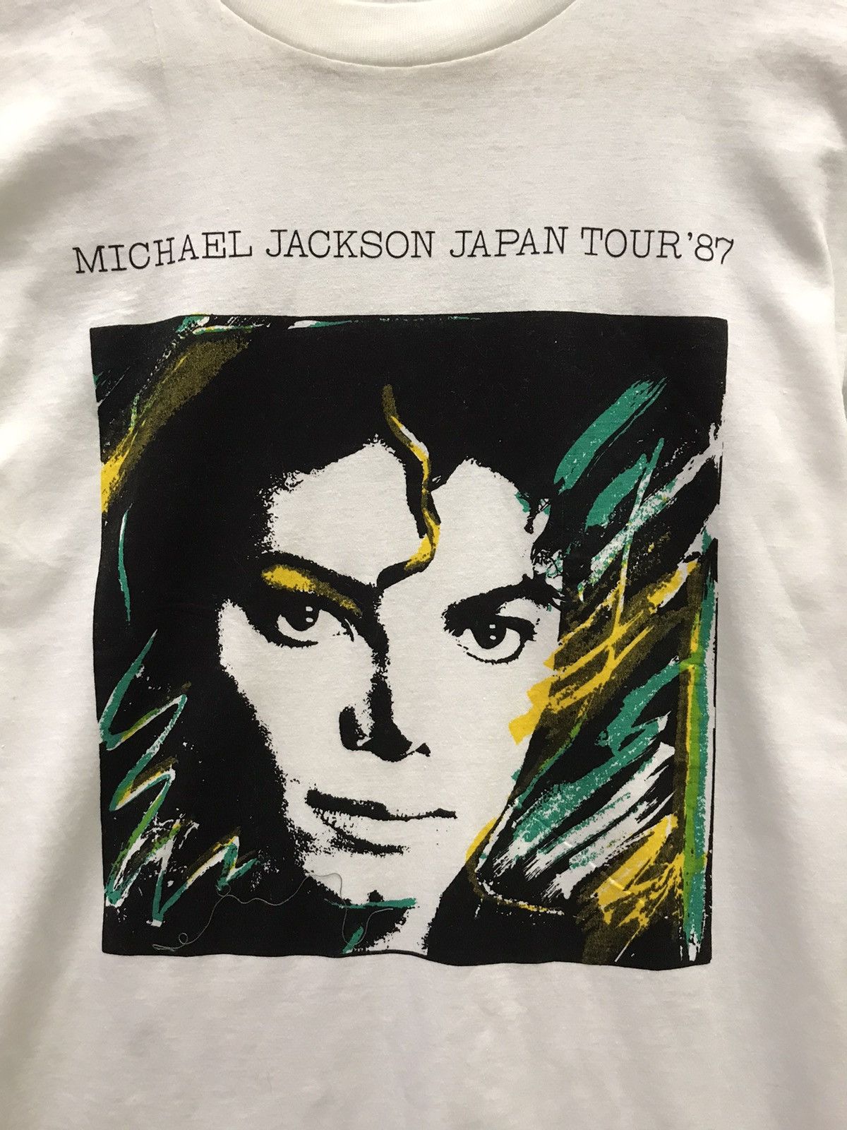 80's Michael Jackson Japan Tour 1987 Tees
