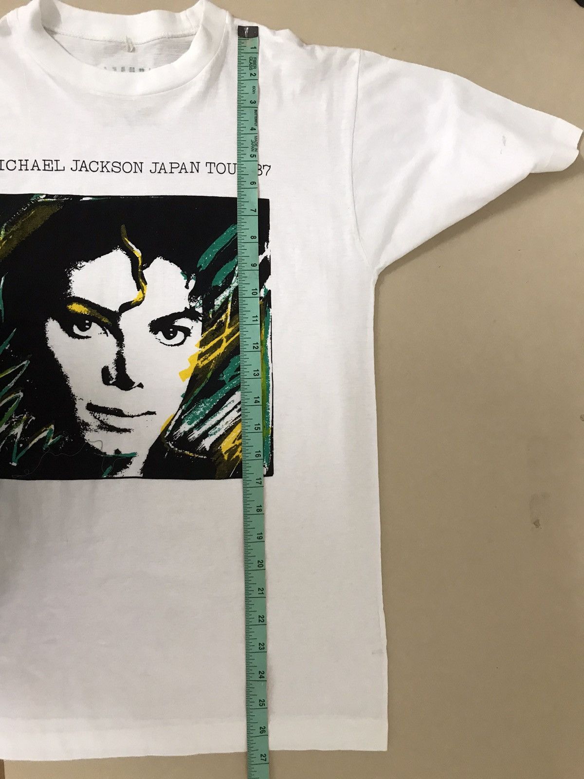 Band Tees 80's Michael Jackson Japan Tour 1987 Tees Size US S / EU 44-46 / 1 - 9 Thumbnail