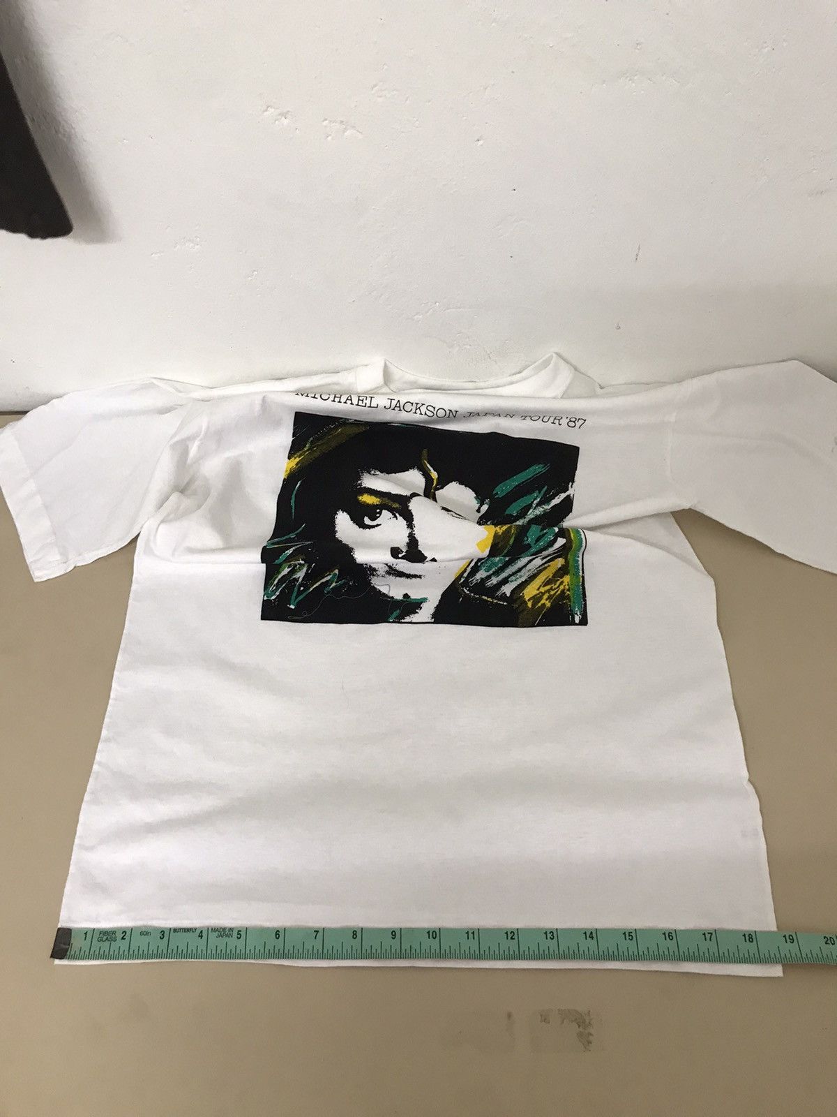 Band Tees 80's Michael Jackson Japan Tour 1987 Tees Size US S / EU 44-46 / 1 - 7 Thumbnail