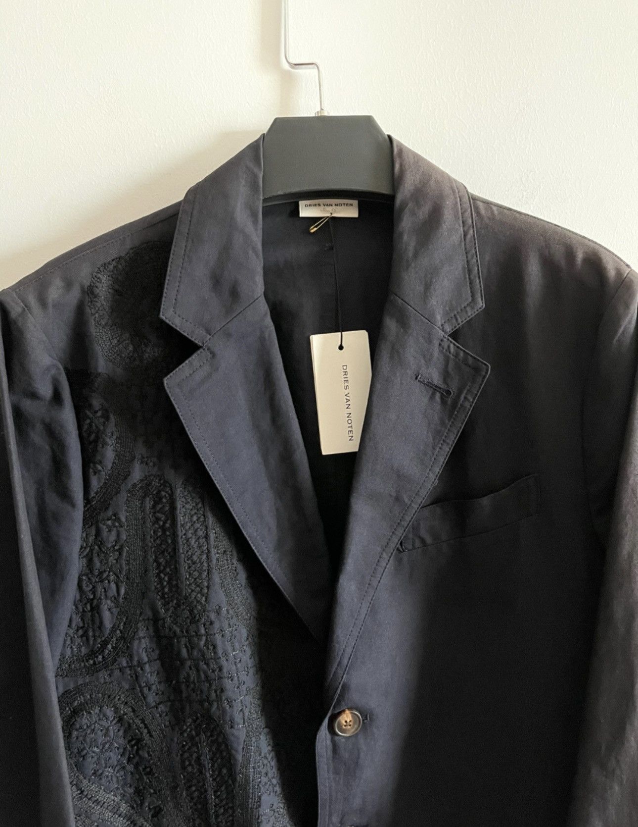 Dries Van Noten Dires van Noten runway embroidery suit jacket Size 46R - 5 Thumbnail