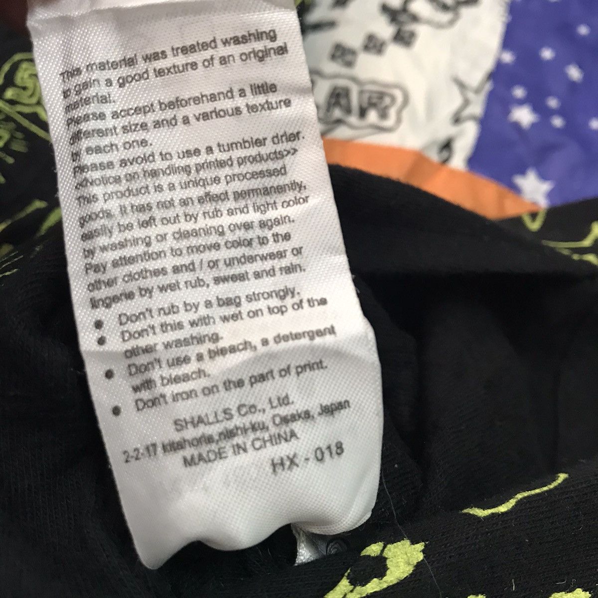 Japanese Brand SCOLAR OVERPRINT SWEATSHIRT REVERSIBLE ZIPPER HOODIE Size US S / EU 44-46 / 1 - 14 Thumbnail