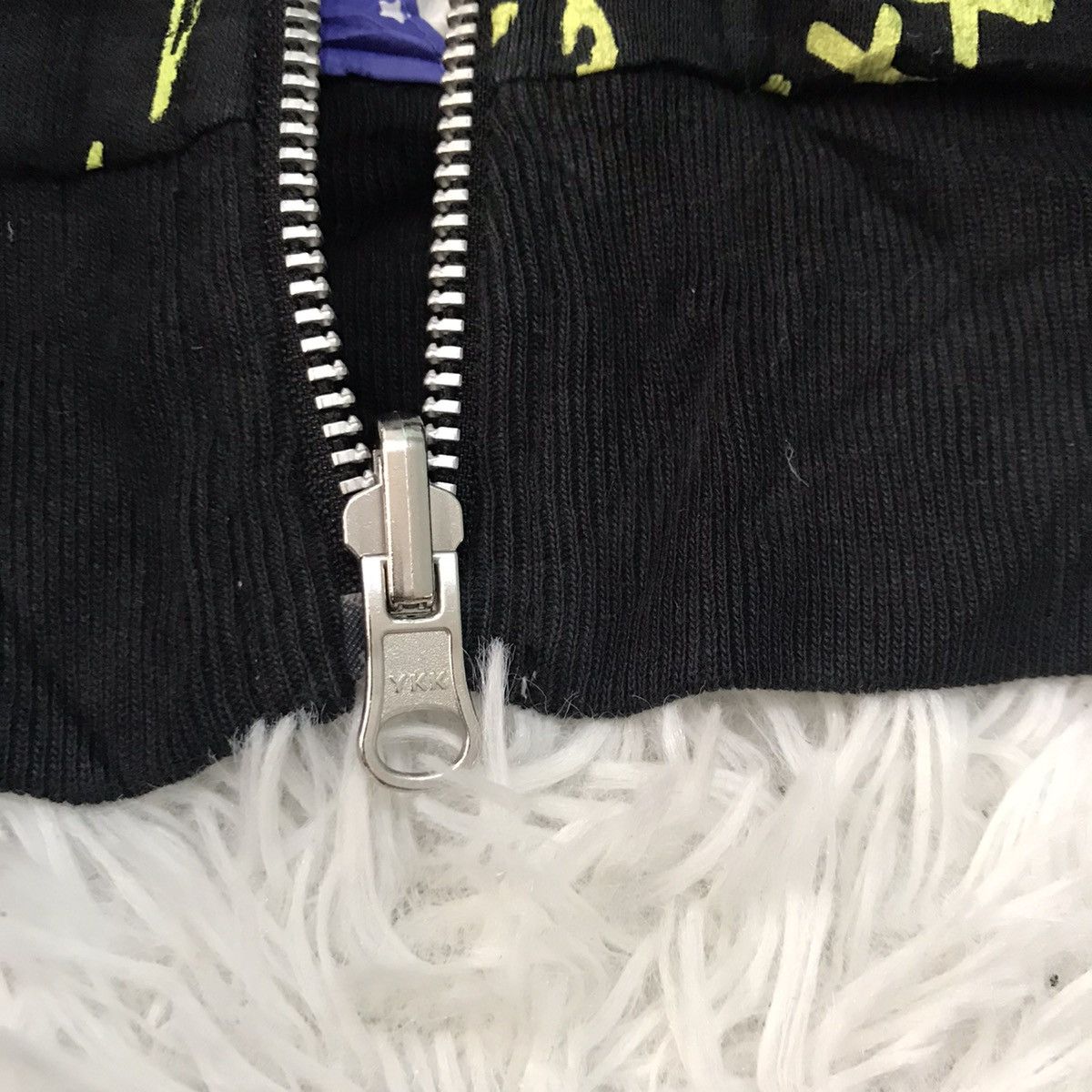 Japanese Brand SCOLAR OVERPRINT SWEATSHIRT REVERSIBLE ZIPPER HOODIE Size US S / EU 44-46 / 1 - 11 Thumbnail