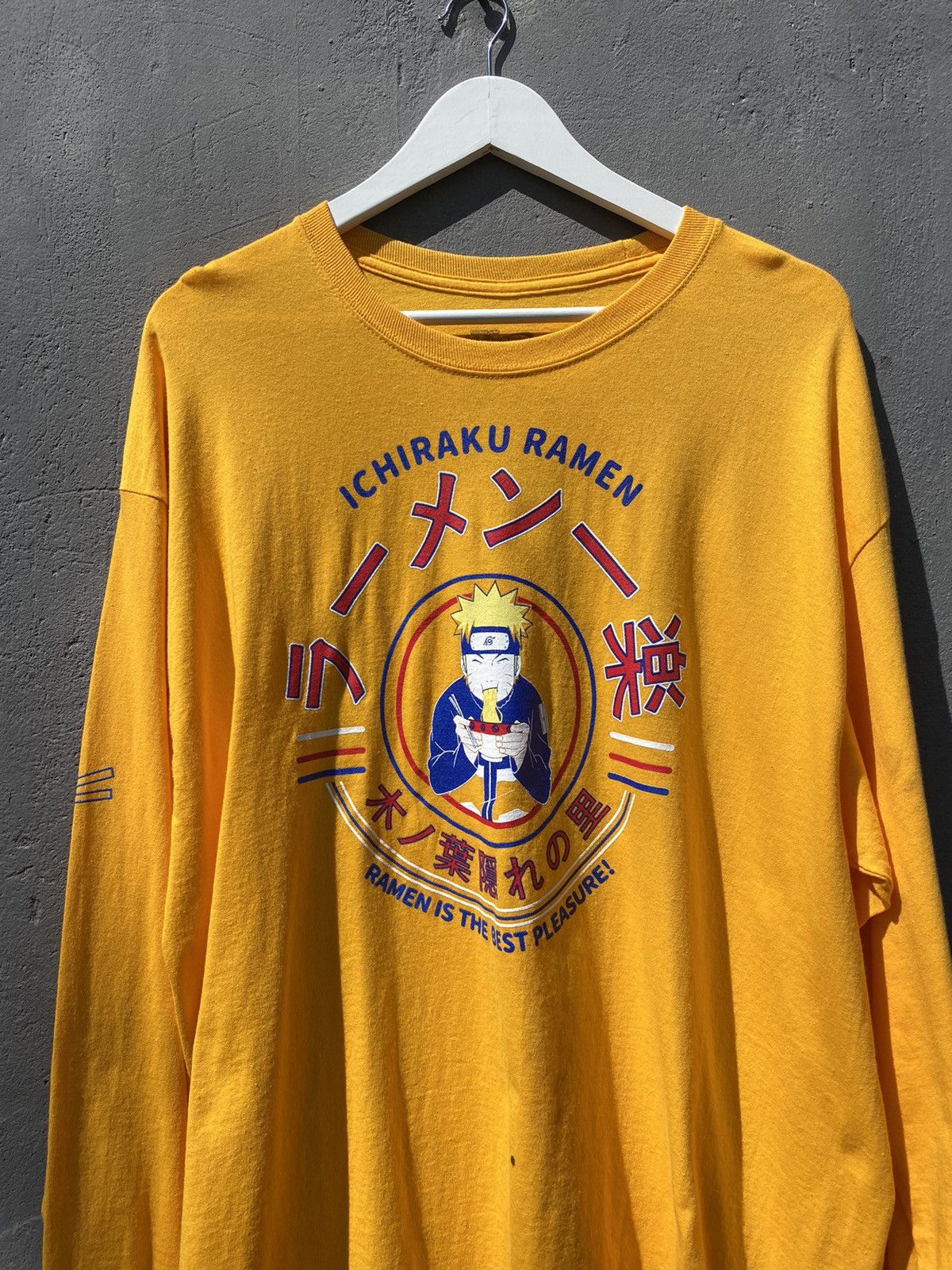 Anime × Japanese Brand × Vintage Vintage 2002 NARUTO ICHIRAKU RAMEN JAPANESE ANIMA TEE Size US XL / EU 56 / 4 - 1 Thumbnail