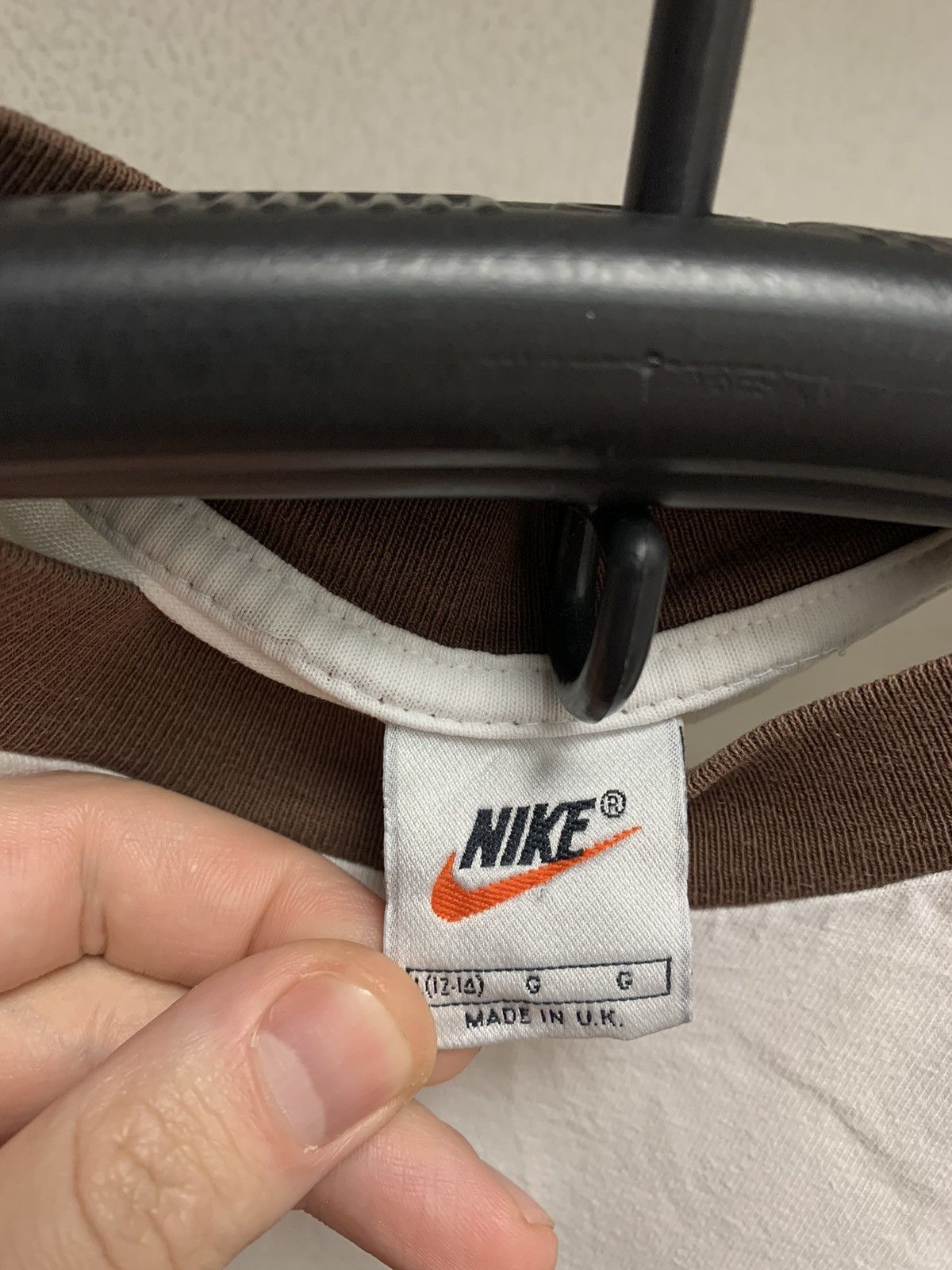 Nike Nike vintage central logo 1990th 90th M sz rare Size US M / EU 48-50 / 2 - 3 Thumbnail