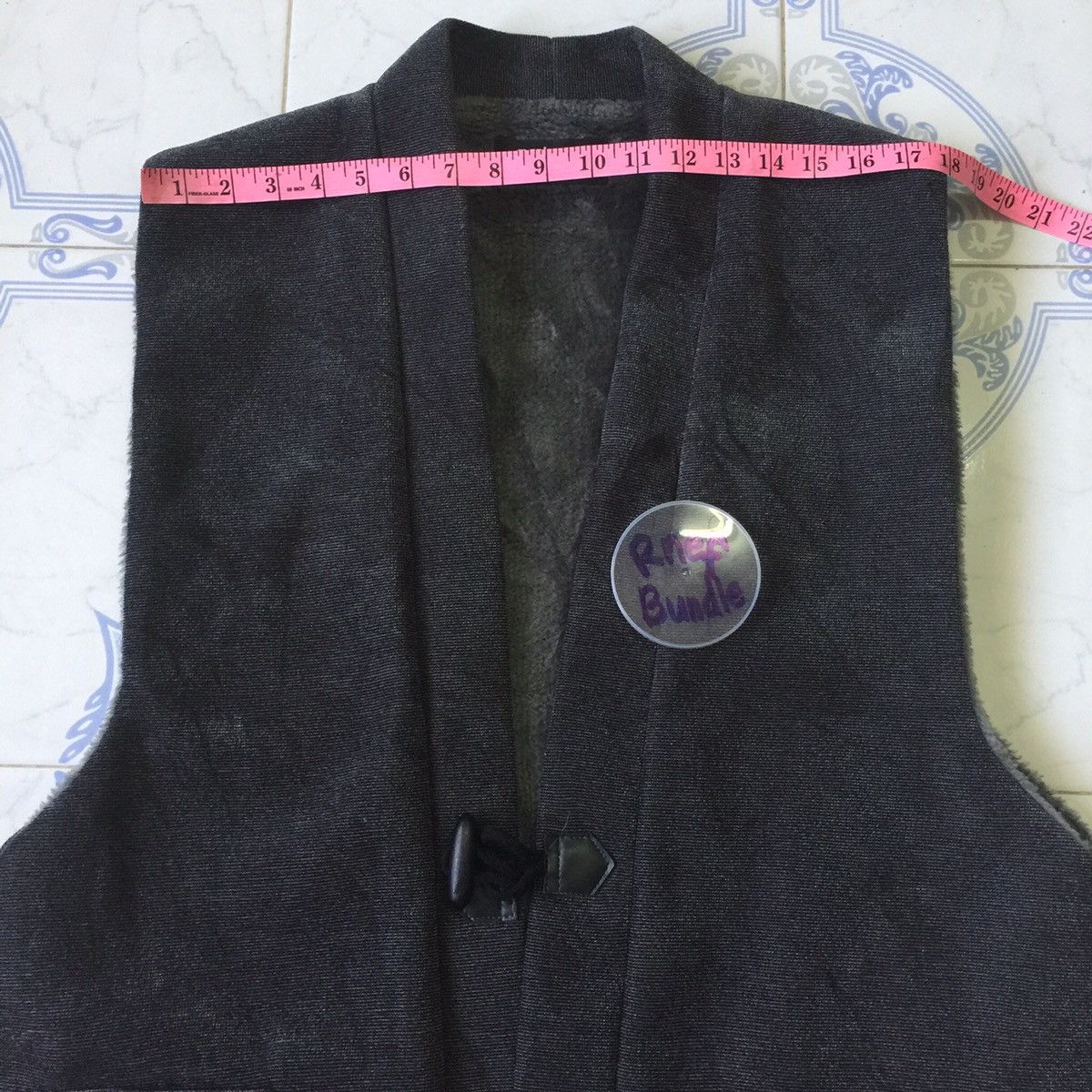Japanese Brand Japanese Traditional Sleeveless Samurai Kimono Jacket Size US L / EU 52-54 / 3 - 12 Thumbnail
