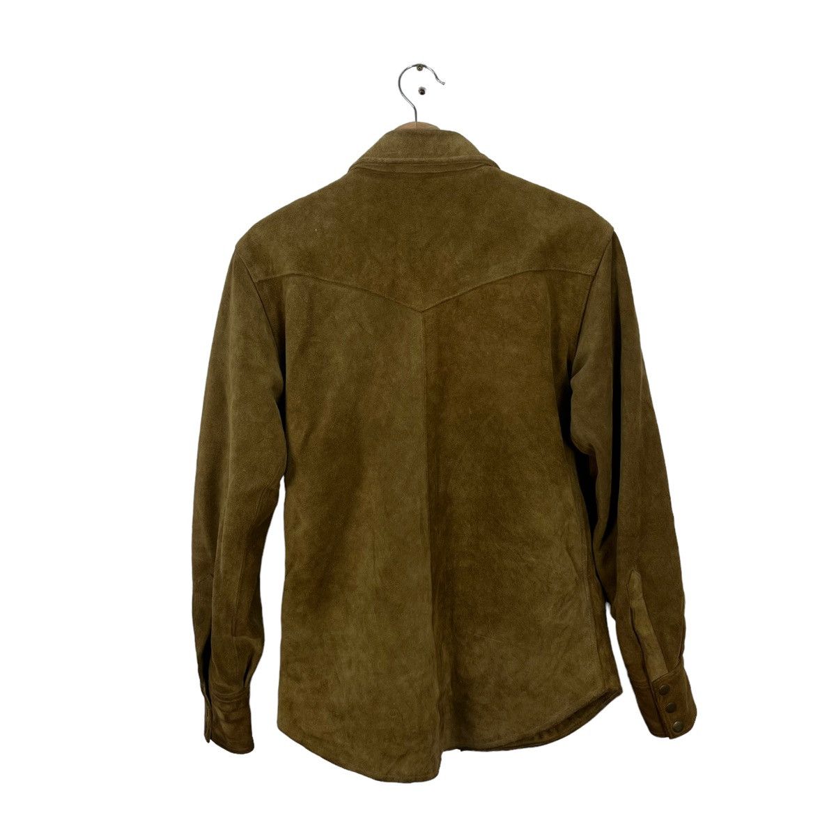 Japanese Brand VINTAGE LEATHER BUTTON JACKET HORN WORKS ISSEY MIYAKE DESIGN Size US M / EU 48-50 / 2 - 5 Thumbnail